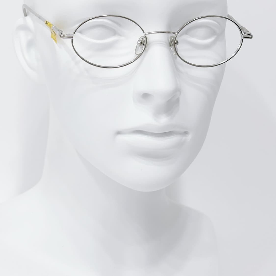 실버 오벌 메탈 데드스탁 빈티지안경 상품이미지5