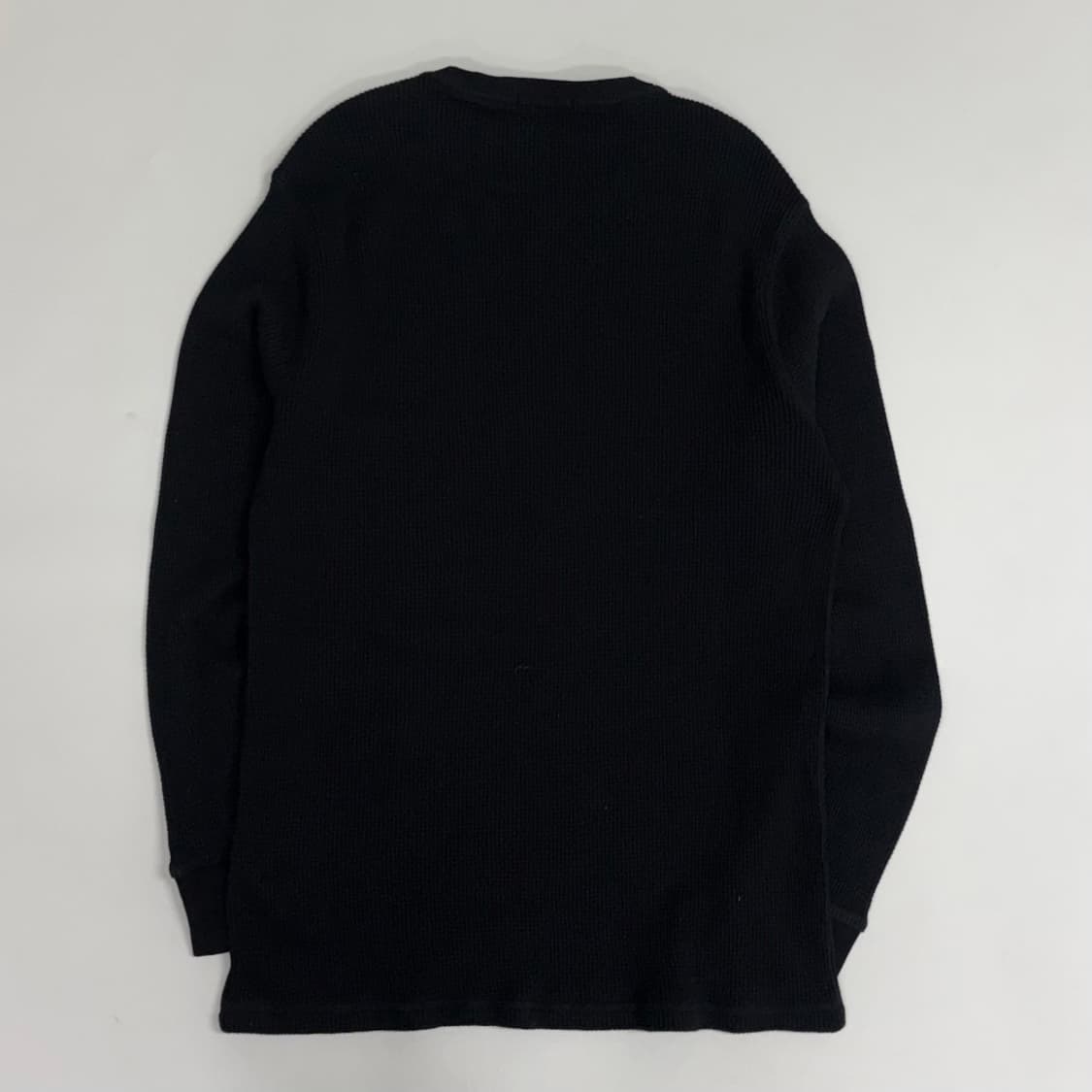 폴로 랄프로렌 블랙 와플 니트 슬리브(XL) 상품이미지3