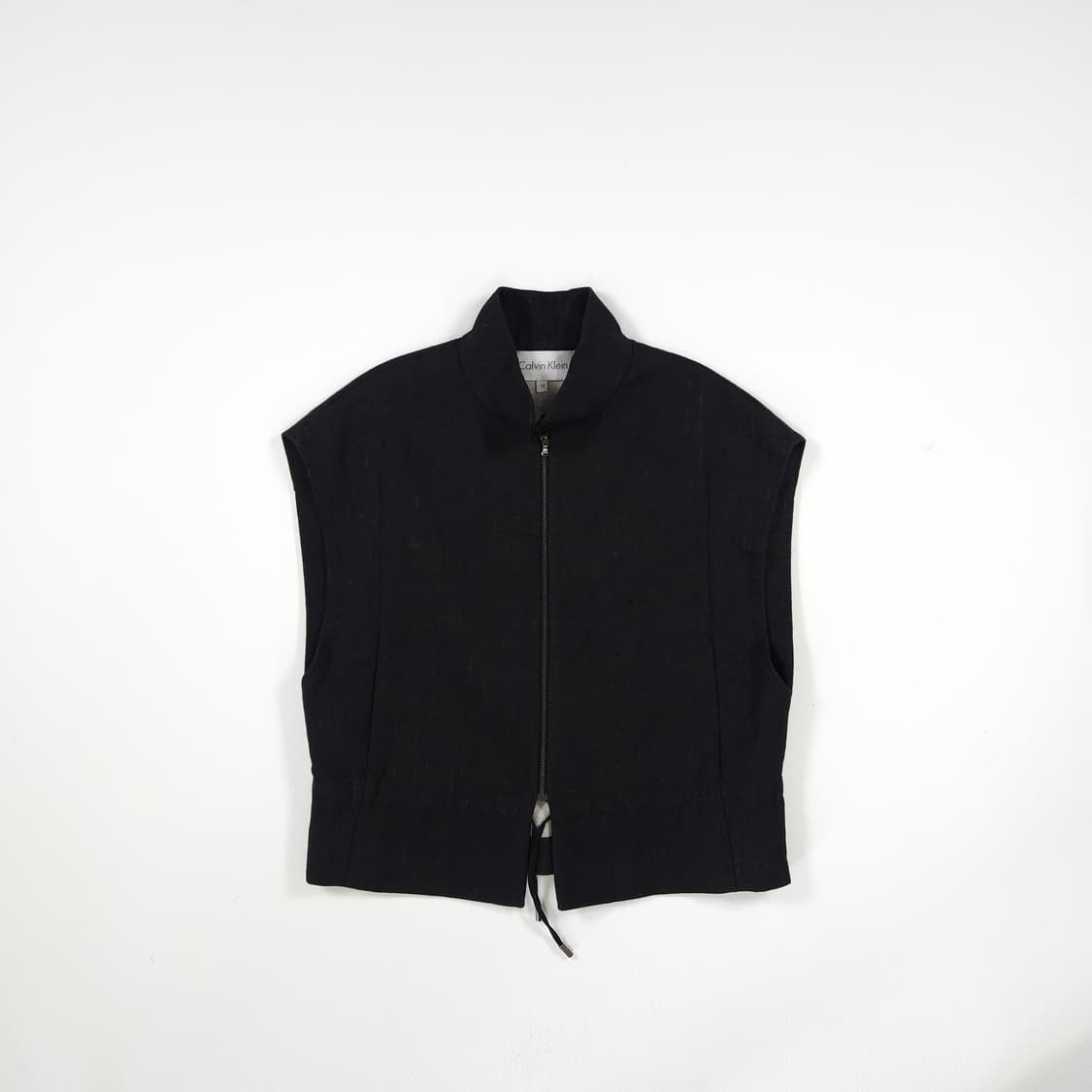 Calvin Klein 블랙 집업 베스트 상품이미지1