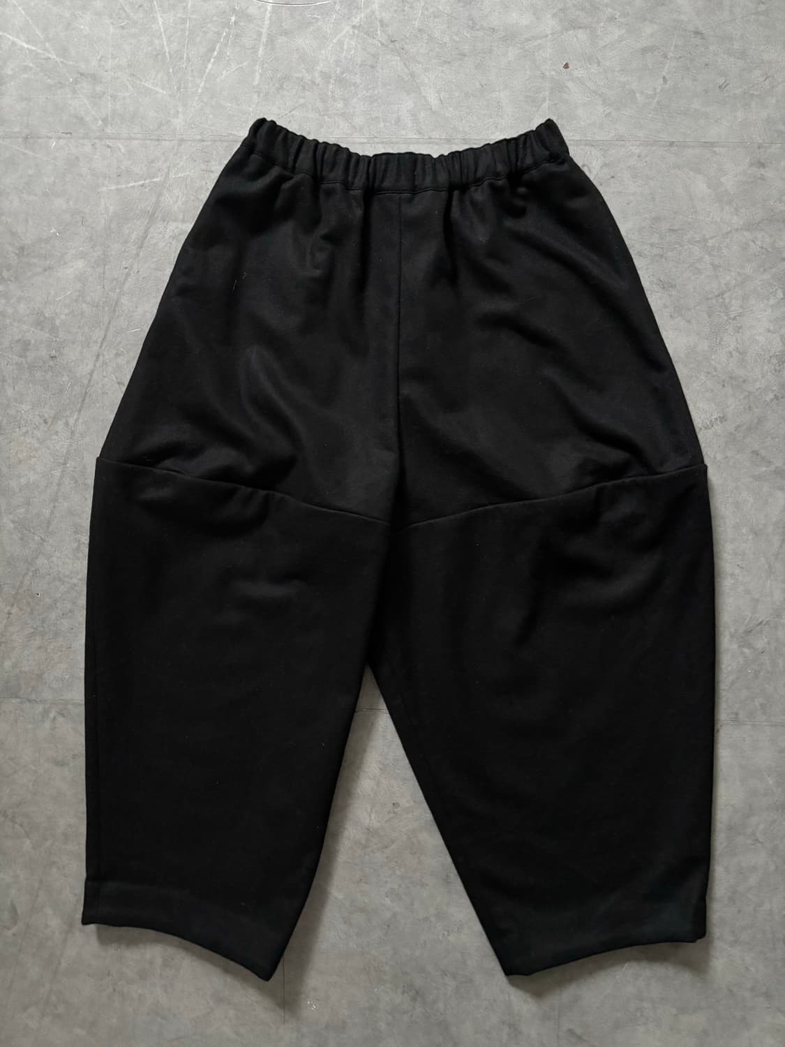 Comme des Garcons 꼼데가르송 블랙 울 와이드 팬츠  상품이미지1