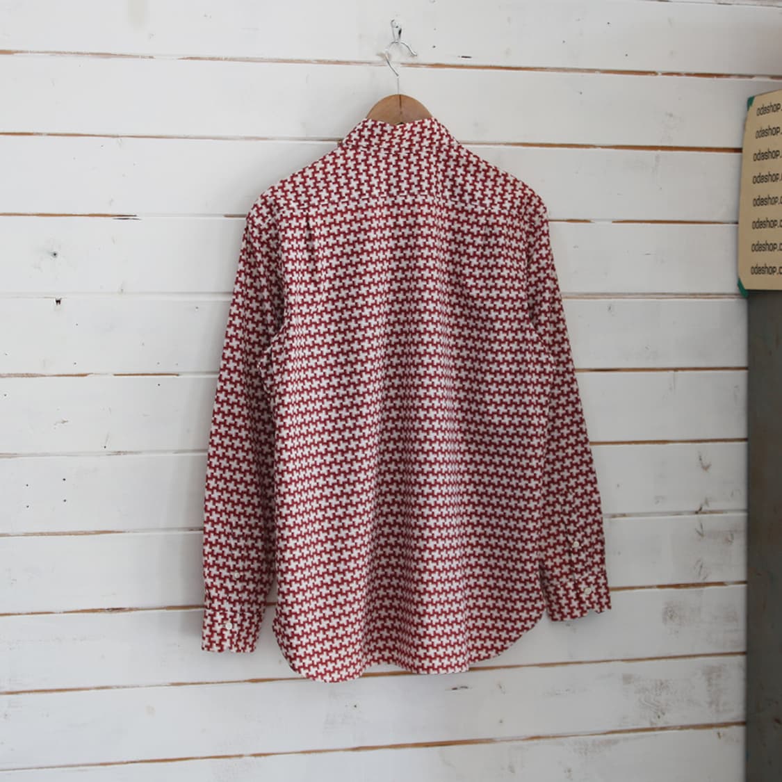 (착용컷) GREEN LABEL RELAXING 패턴 셔츠 (남성용 L) 상품이미지2