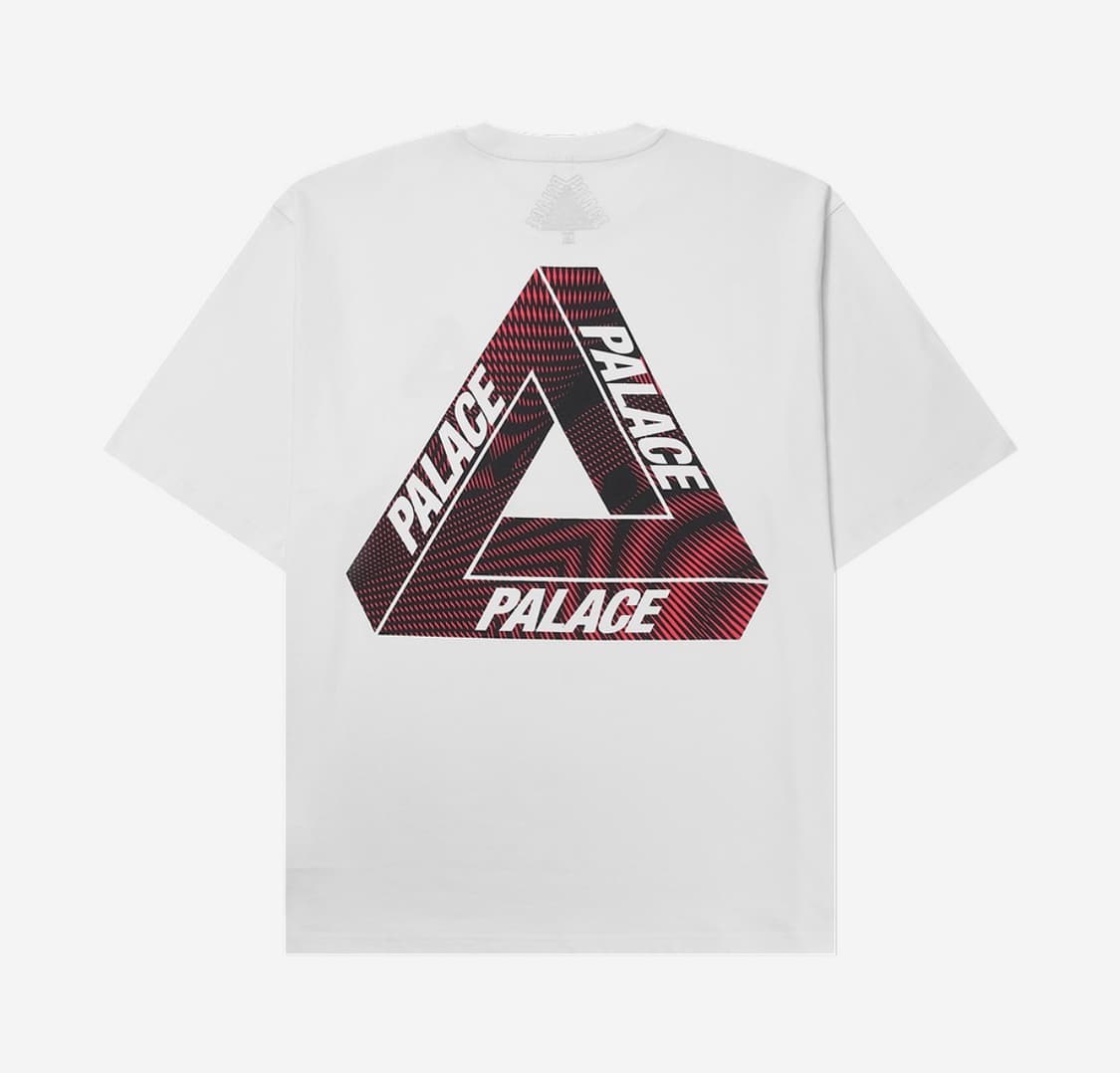 팔라스 트라이벡스 티셔츠 화이트 레드 - 25SS 상품이미지1