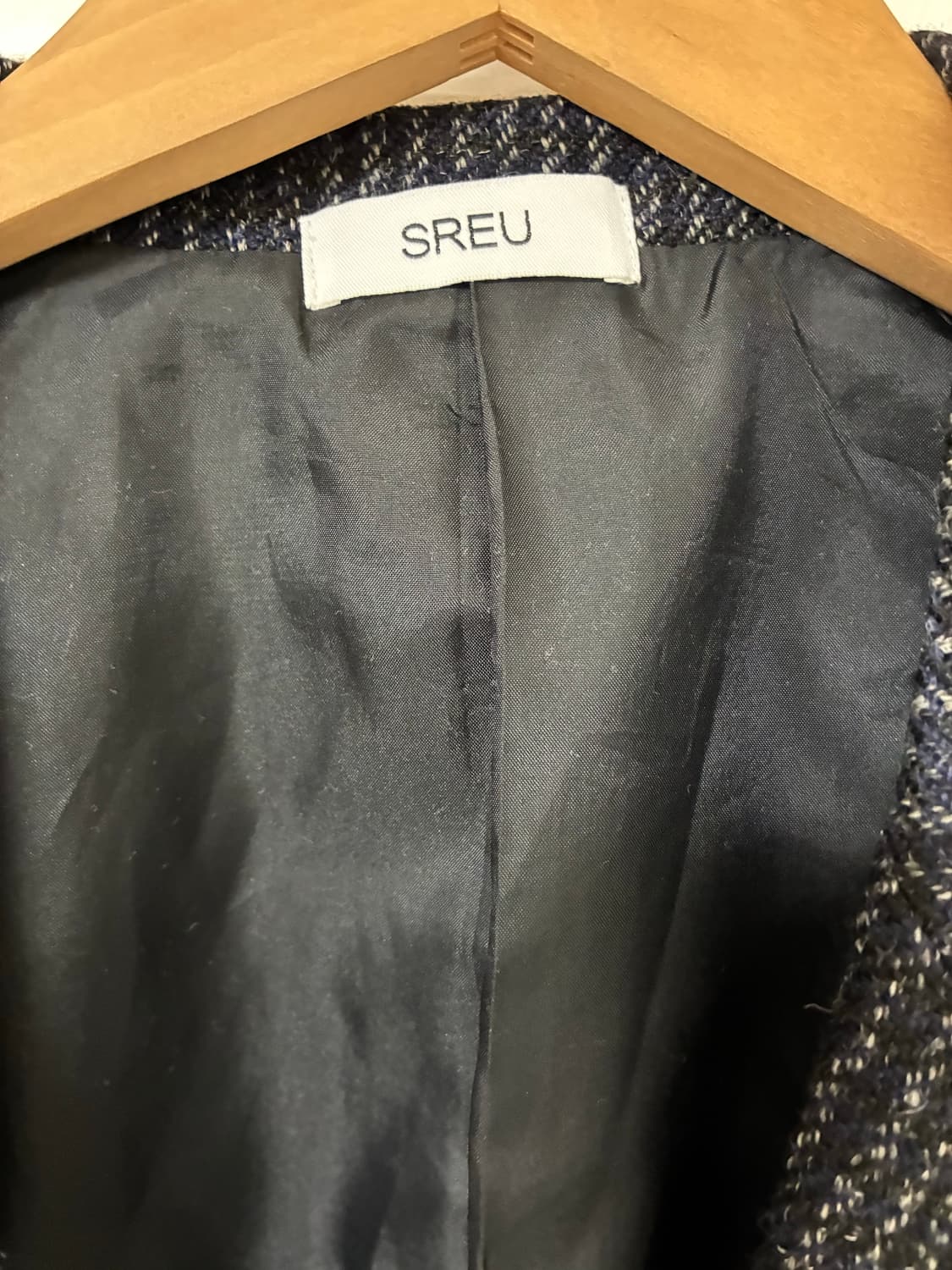  Sreu 진주 해링본 오버 사이즈 자켓  상품이미지4