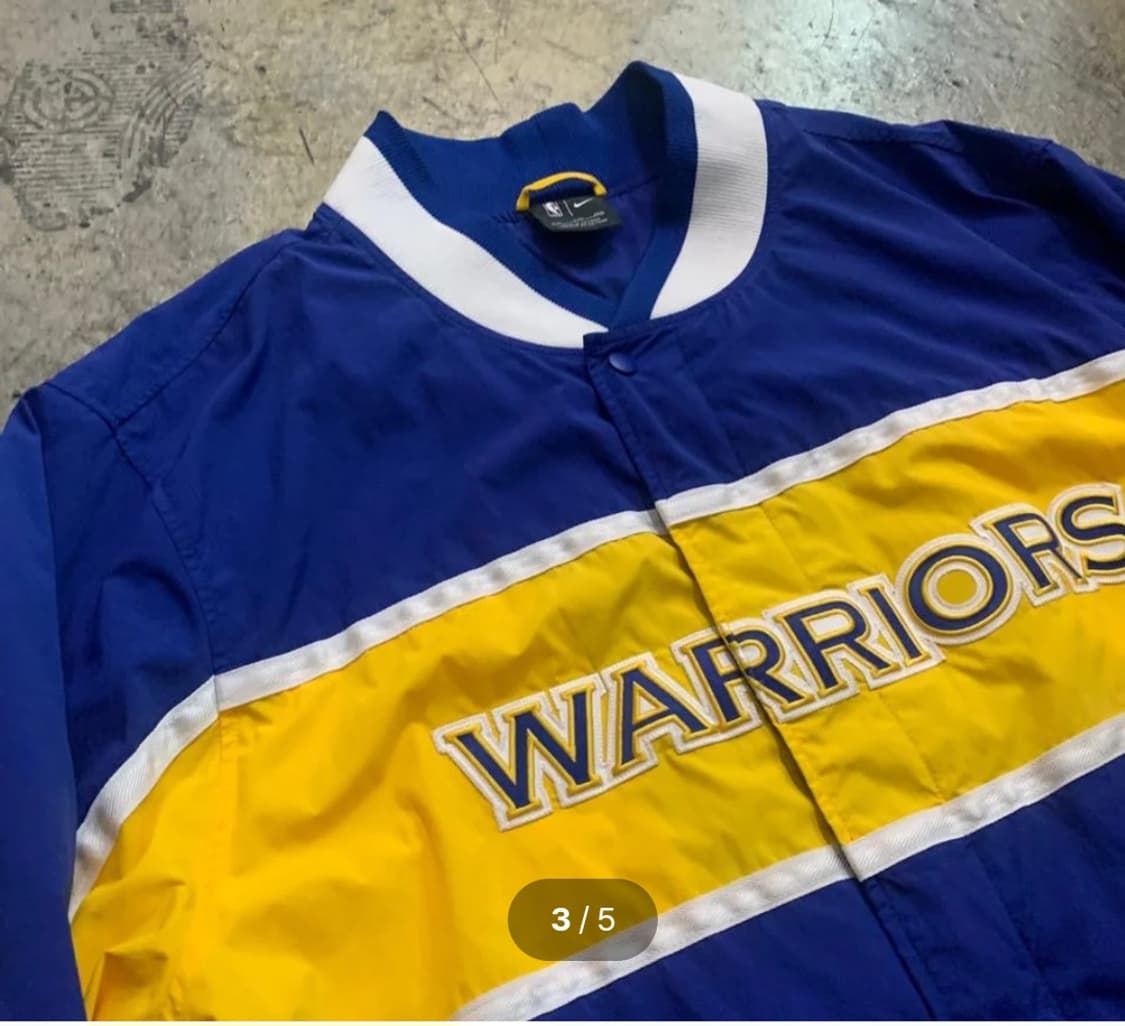 나이키 골든스테이트 워리어스 NBA 자켓 상품이미지3