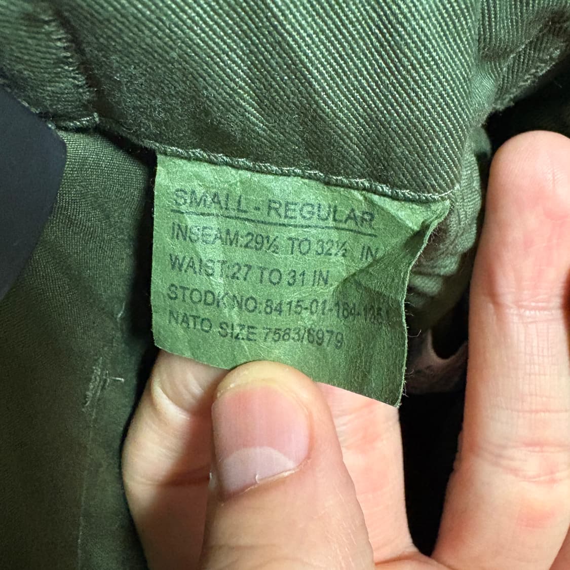 YMCL KY 밀리터리 BDU 팬츠 / 올리브, S-R(30~32) 상품이미지10