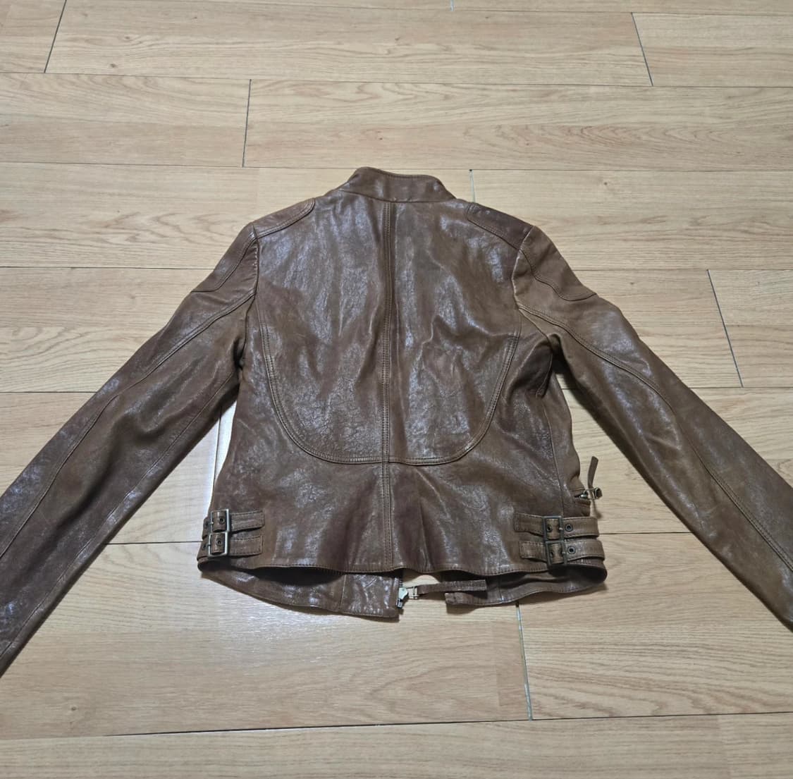 브라운 양가죽 자켓 상품이미지3