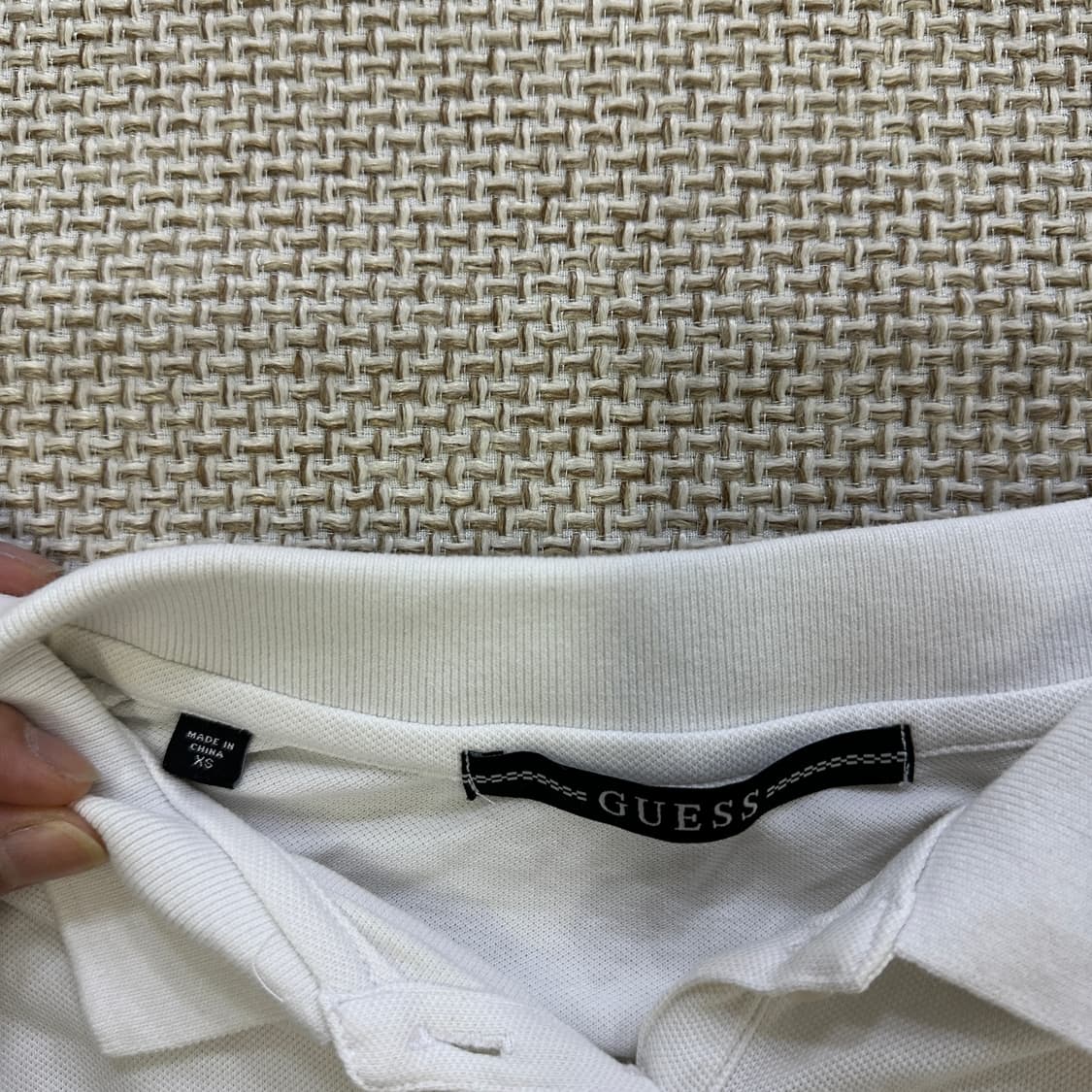 XS 게스 여성 반팔 카라티 0507D 상품이미지3