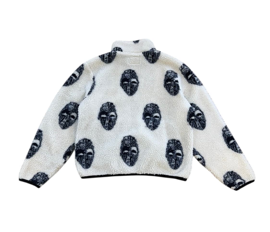 스투시 마스크 자카드 쉐르파 플리스 자켓 상품이미지2