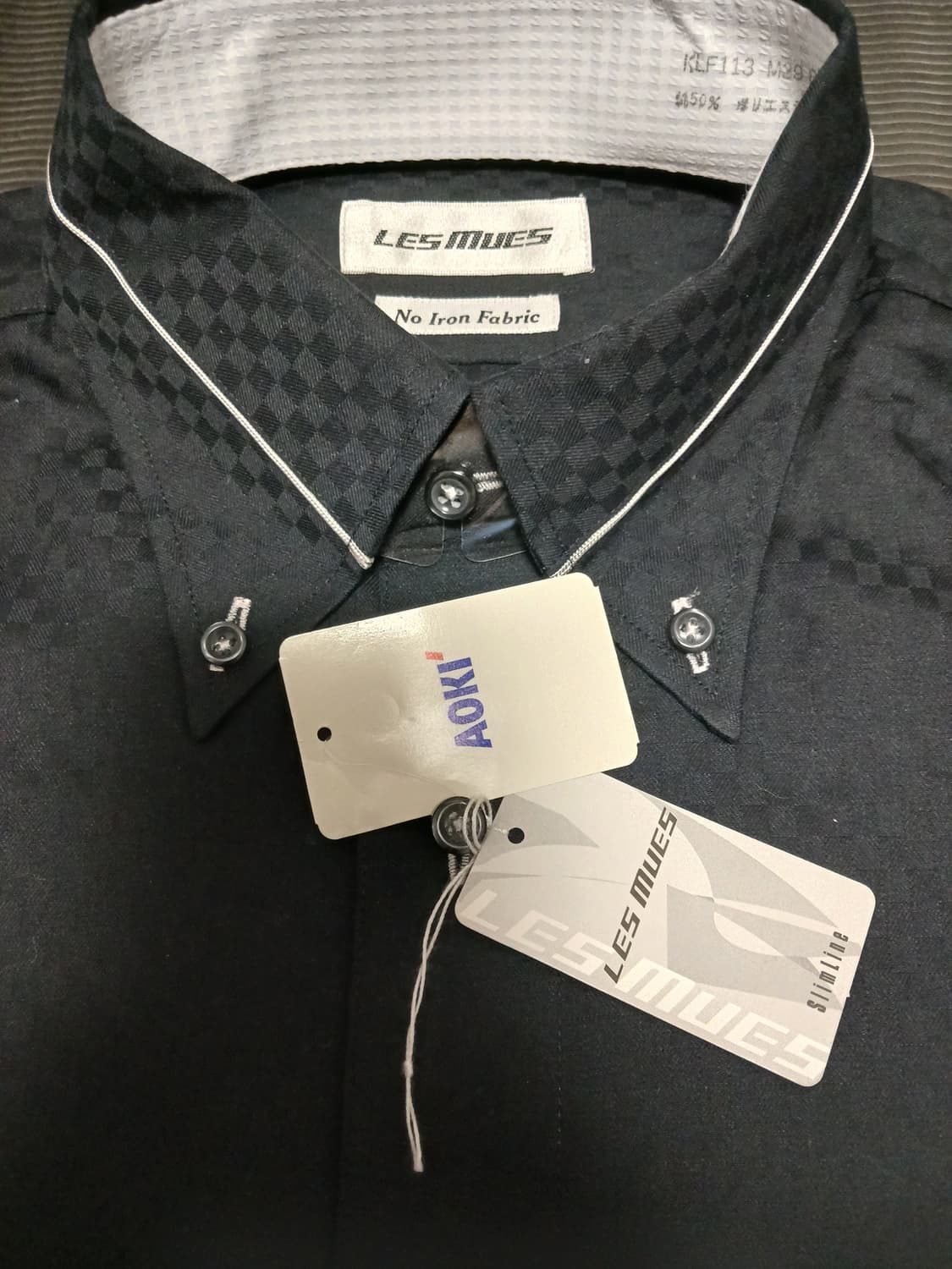 Les mues 블랙 셔츠 상품이미지2