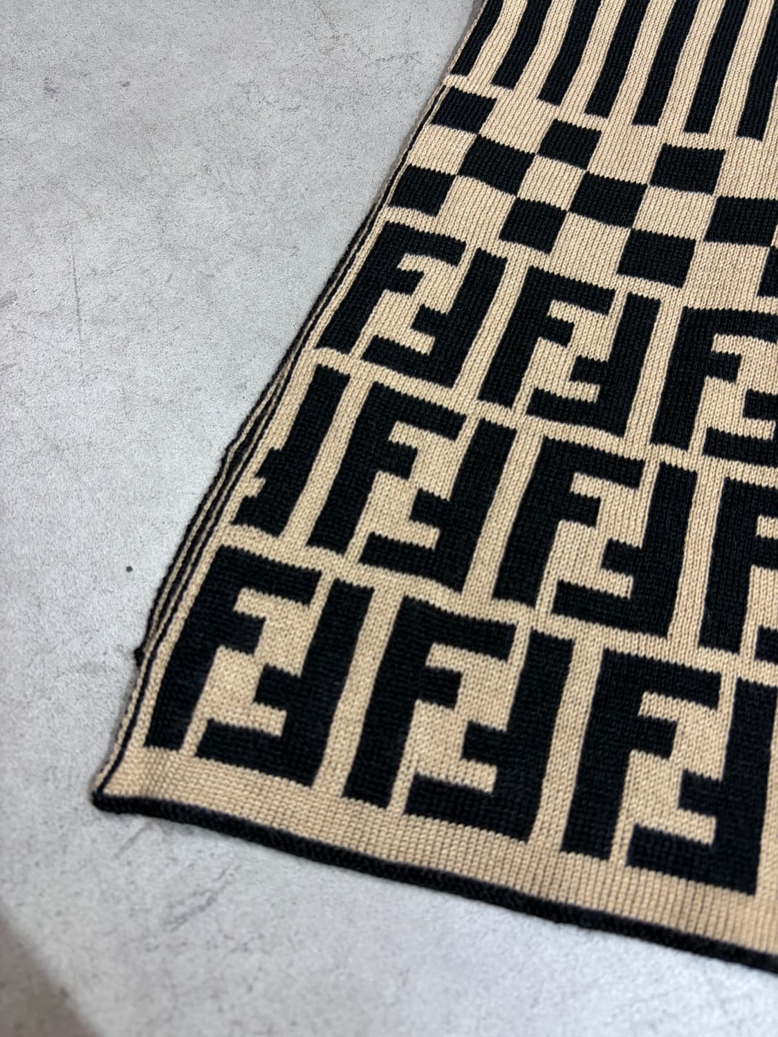 펜디 브라운 주카 머플러 상품이미지3