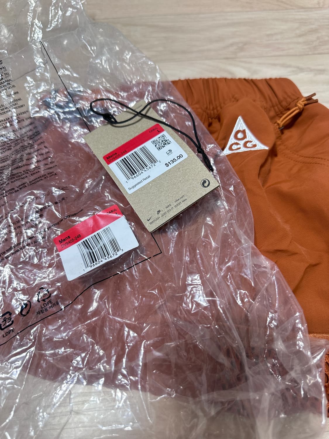 [US:L] 나이키 ACG 스노우그래스 카고 쇼츠 다크 러셋 상품이미지10