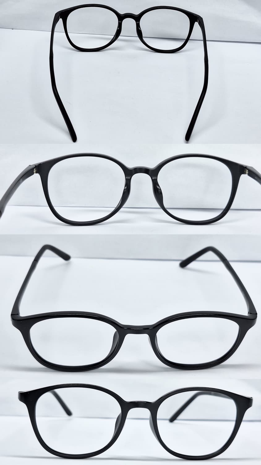 JINS 진스 MRF-18A-037 에어프레임 블랙 보스턴 안경테 안경 상품이미지4