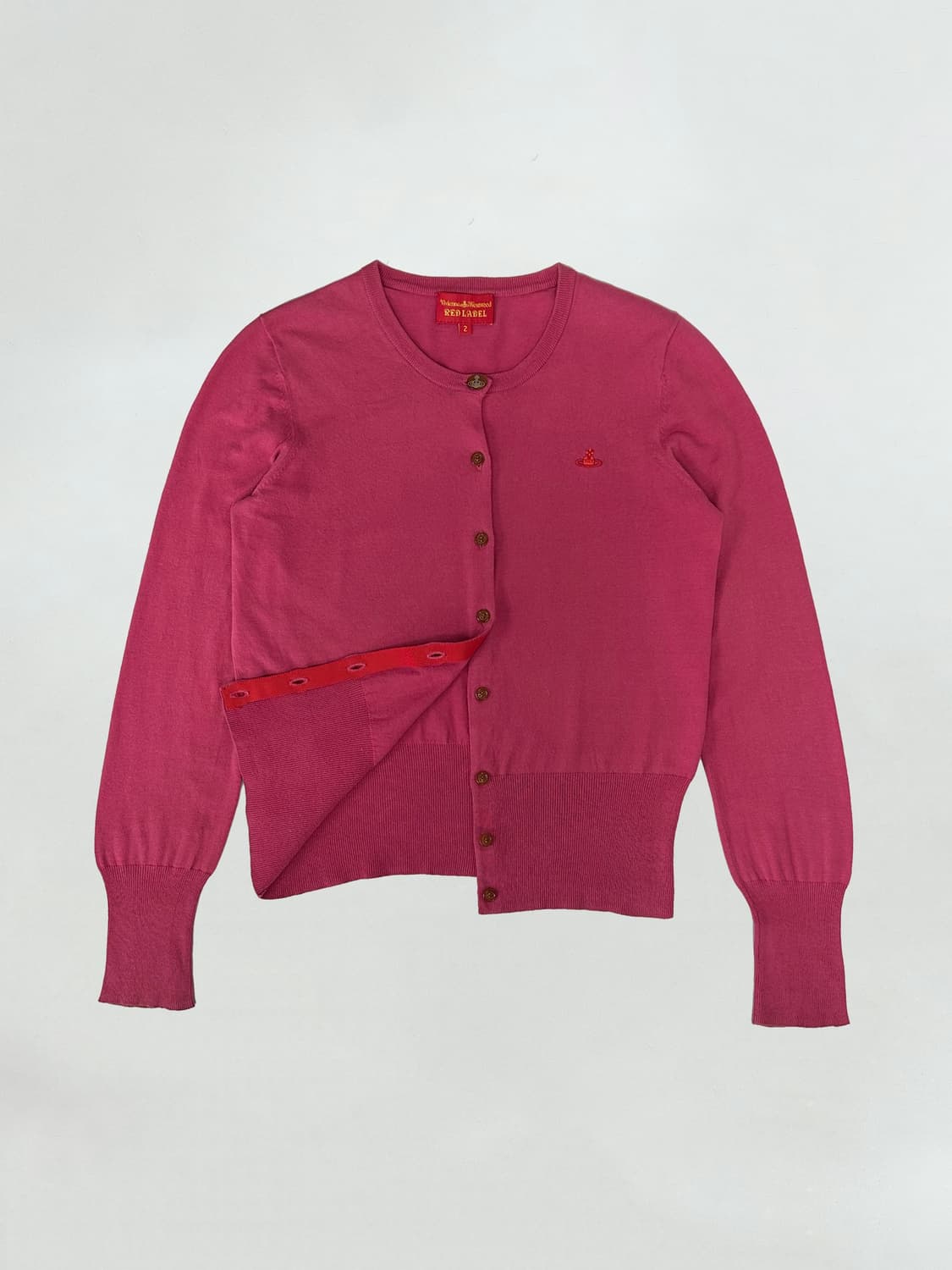 비비안웨스트우드 로고 가디건 상품이미지1