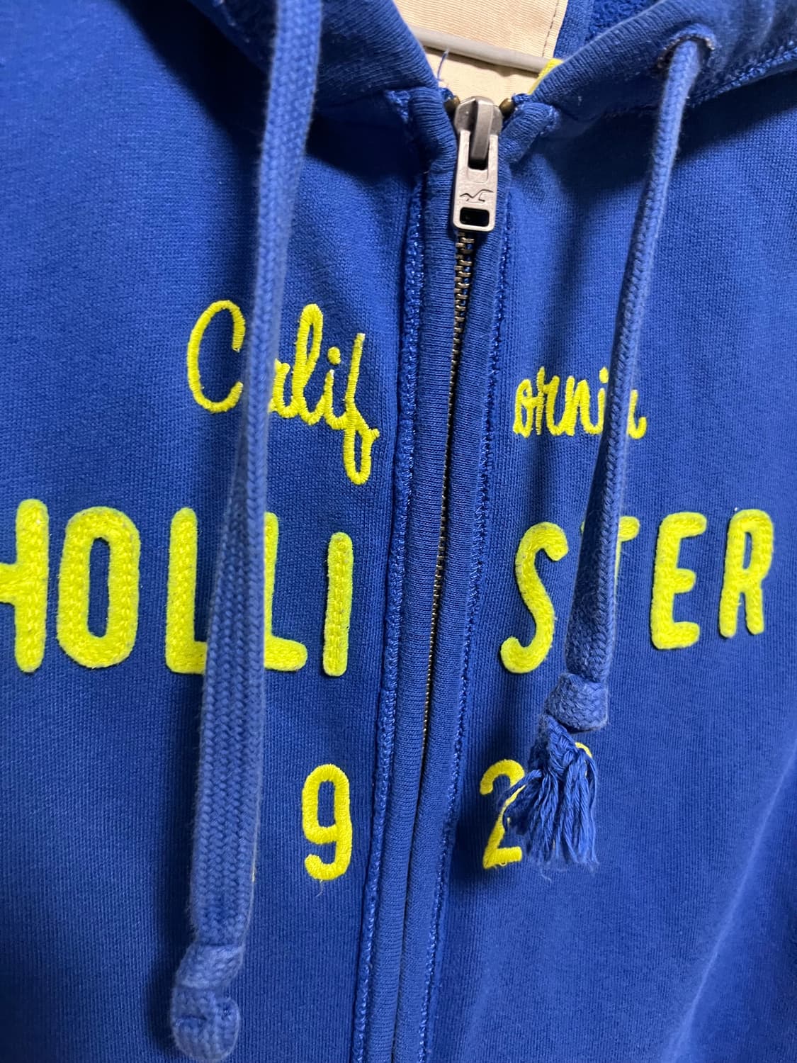 홀리스터 블루 캘리포니아 후드집업 상품이미지2