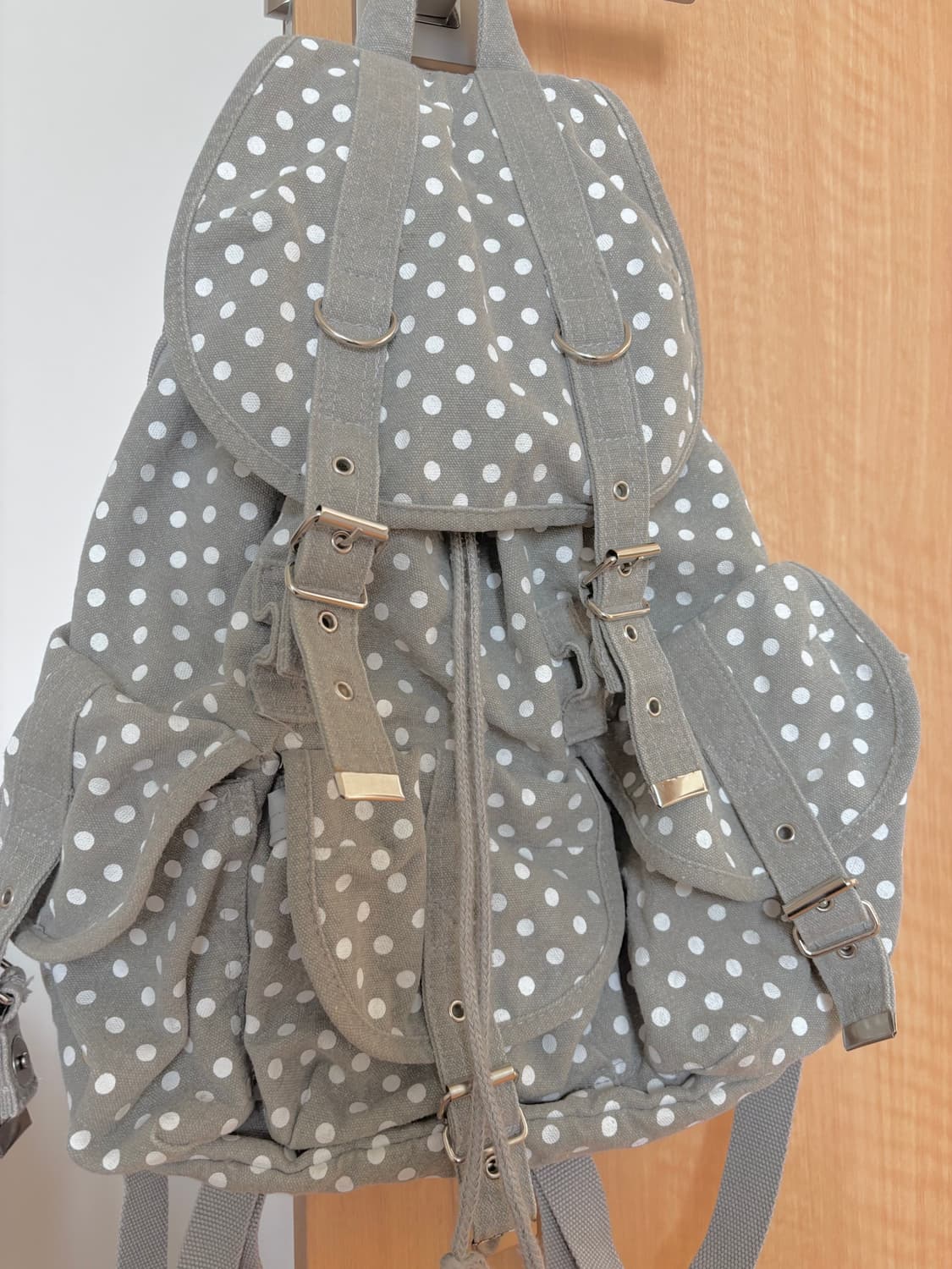 모리걸 대장템 백팩 도트 그레이 상품이미지2
