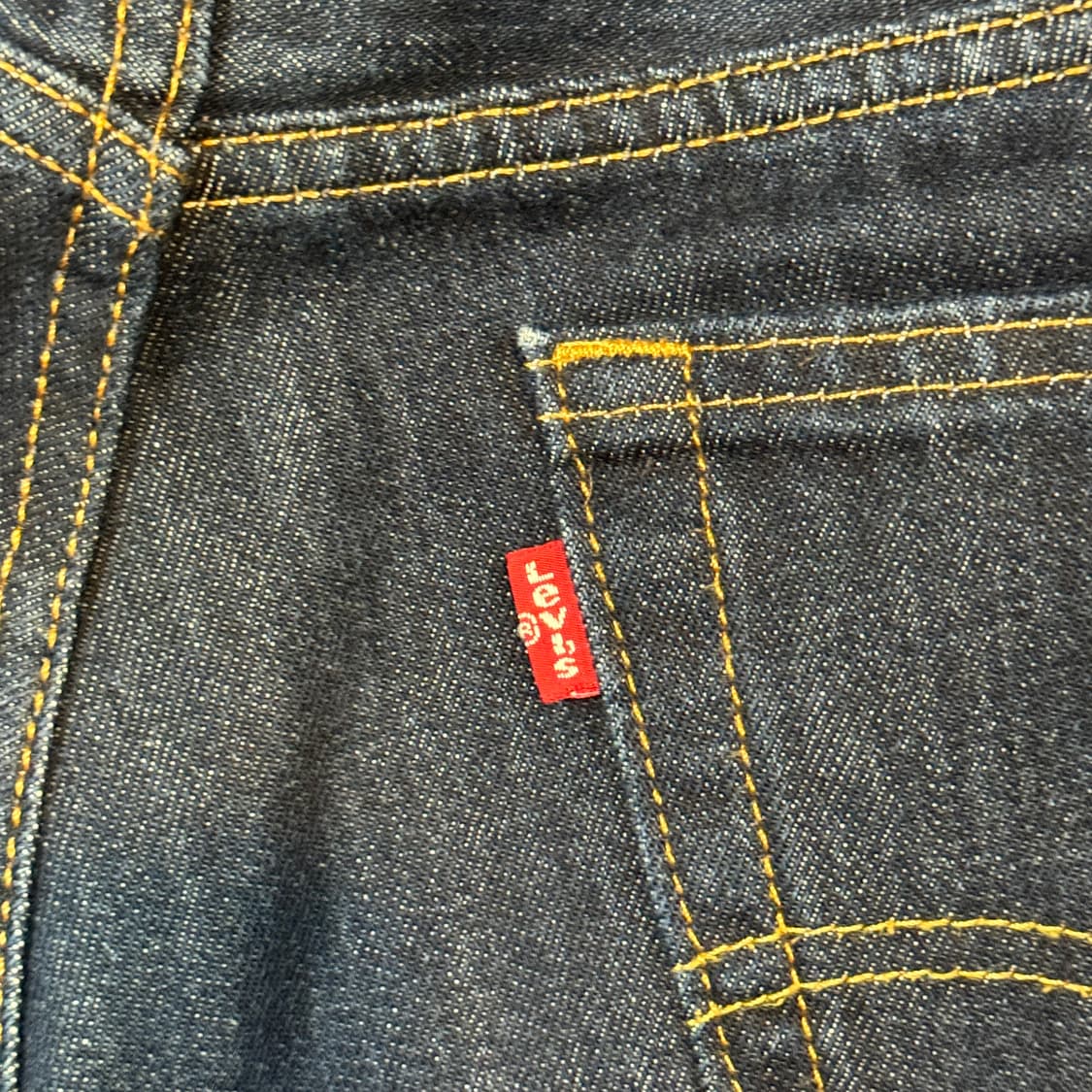 32inch) 리바이스 517 부츠컷 진청 데님 청바지 상품이미지4