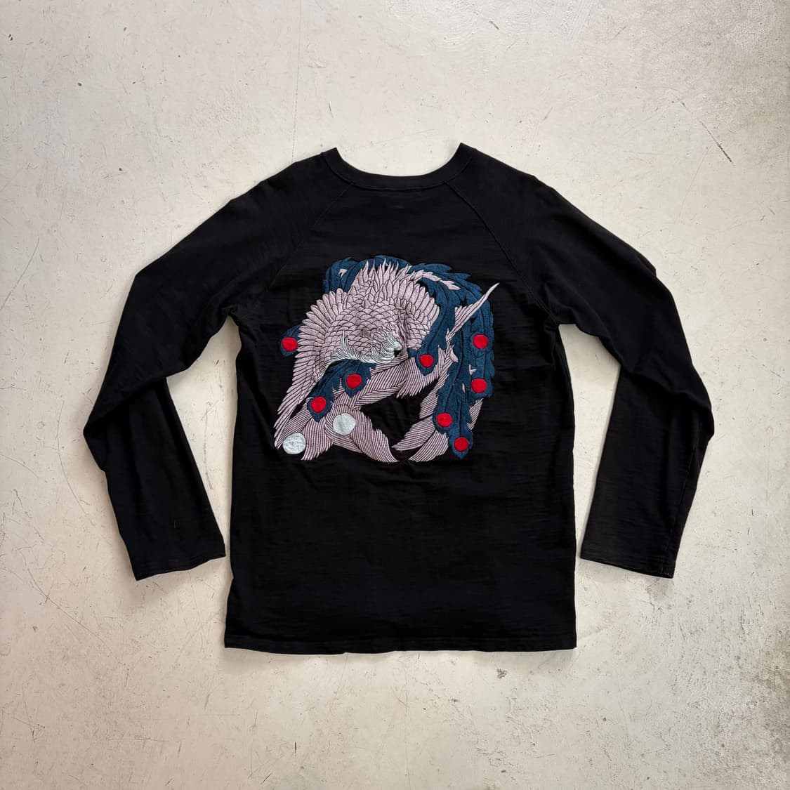 Chigiri 빈티지 오리엔탈 자수 롱슬리브 L 상품이미지1