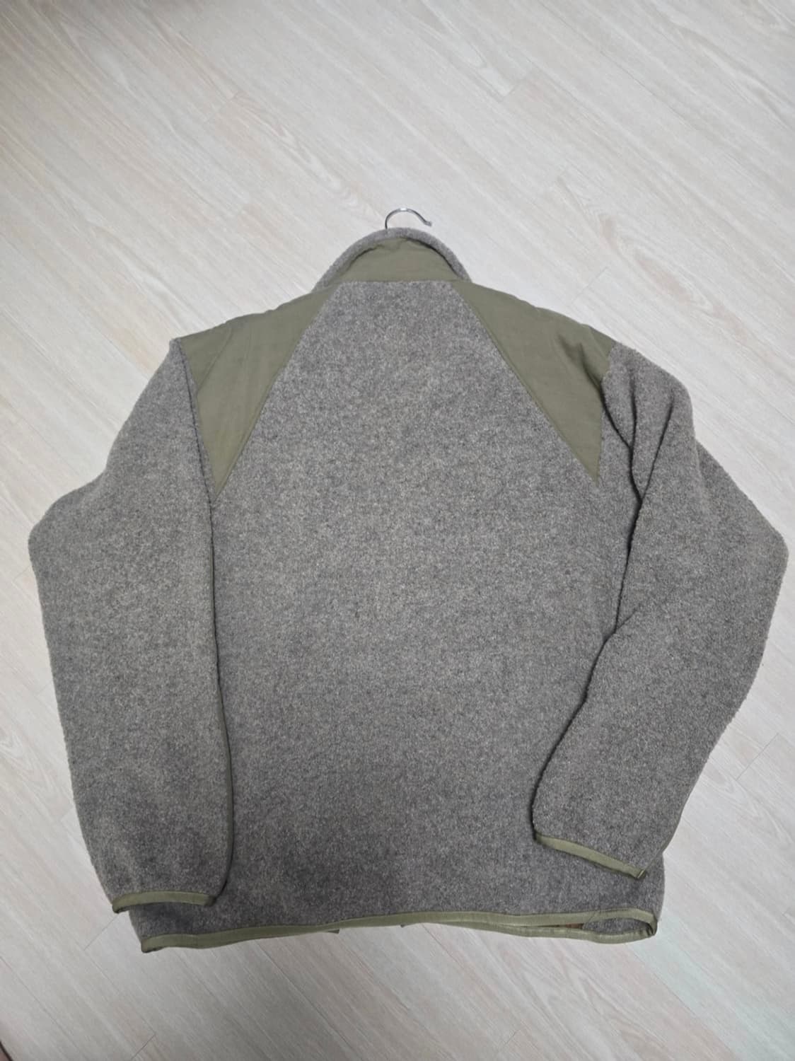 23AW 나나미카 보일드 울 집업 후리스 코요테 집업 XL 상품이미지6