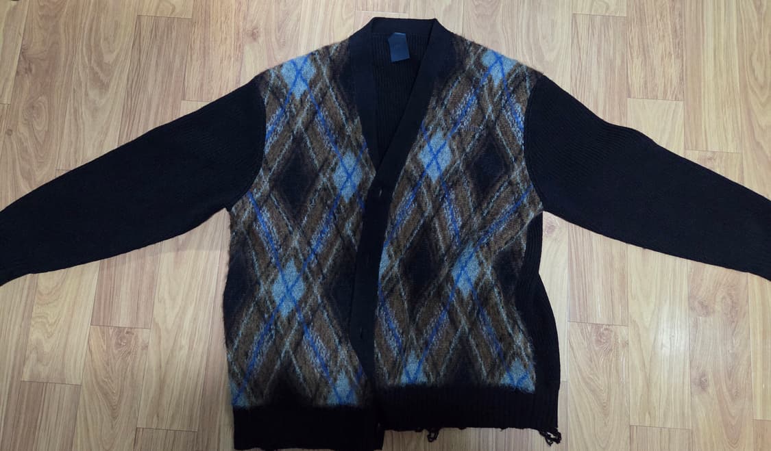 준지 25fw 셰틀랜드 가디건 상품이미지2