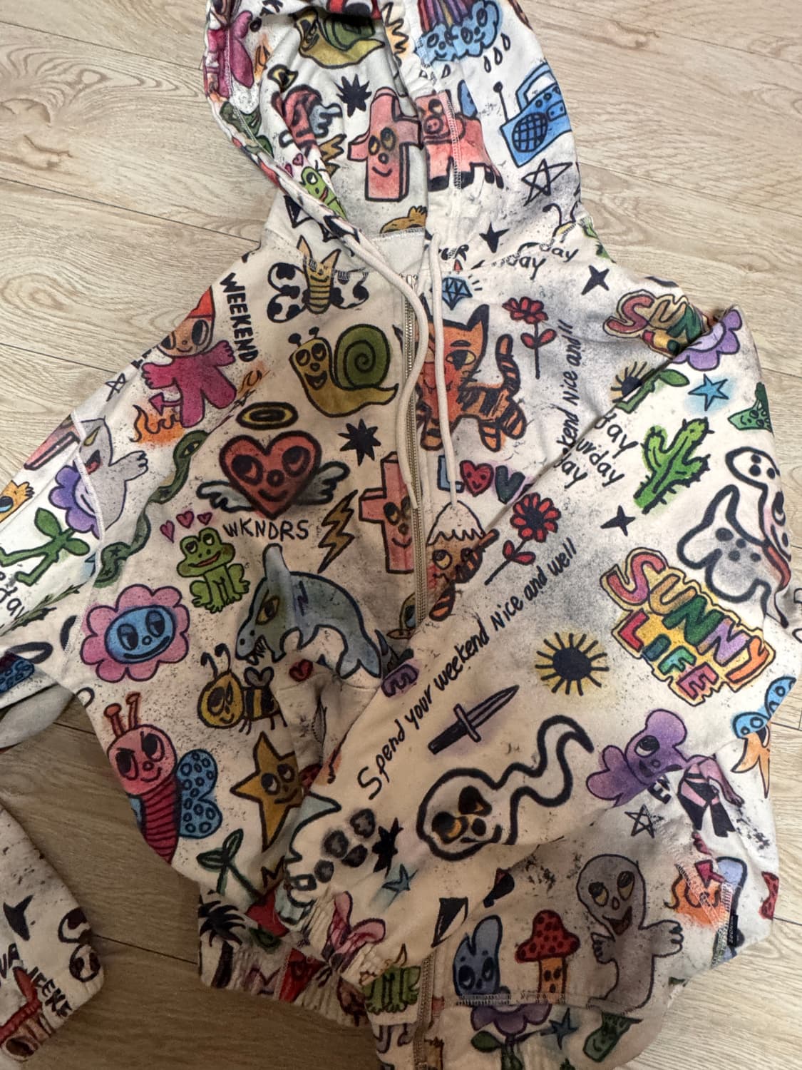 위켄더스 투웨이 후드집업 상품이미지2