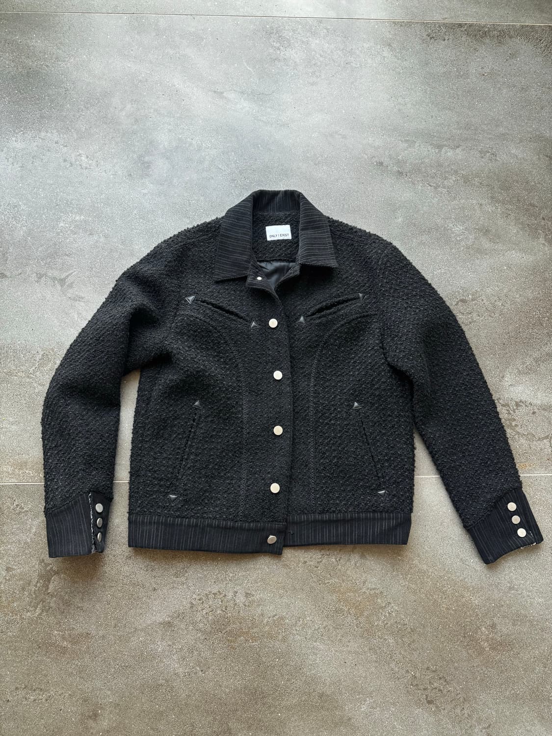 ONLY I EXIS 트위드 자켓 M 상품이미지1