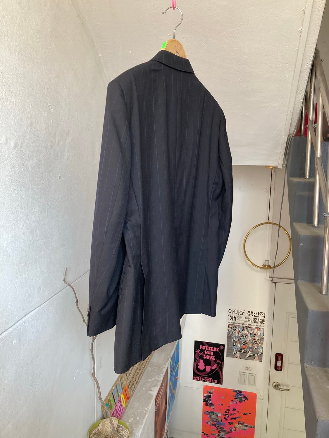 버버리 Berberry 스트라이프 자켓 상품이미지8