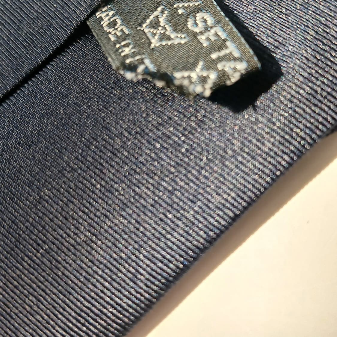 MILASCHON 밀라숀 실크 네이비 넥타이 8.7cm A등급 e806
 상품이미지10