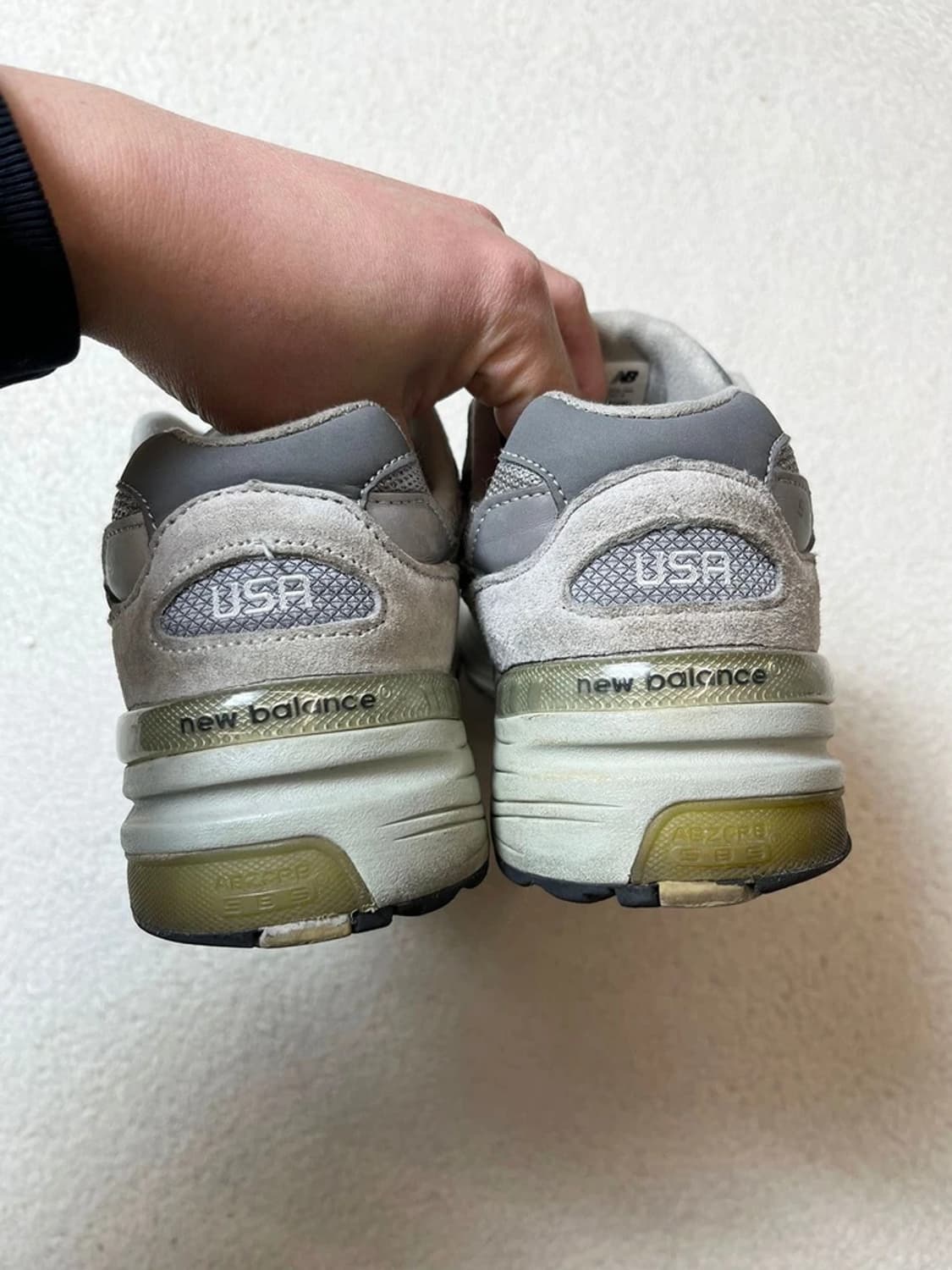 뉴발란스 992 USA 코어 그레이 스니커즈 A1834 상품이미지6