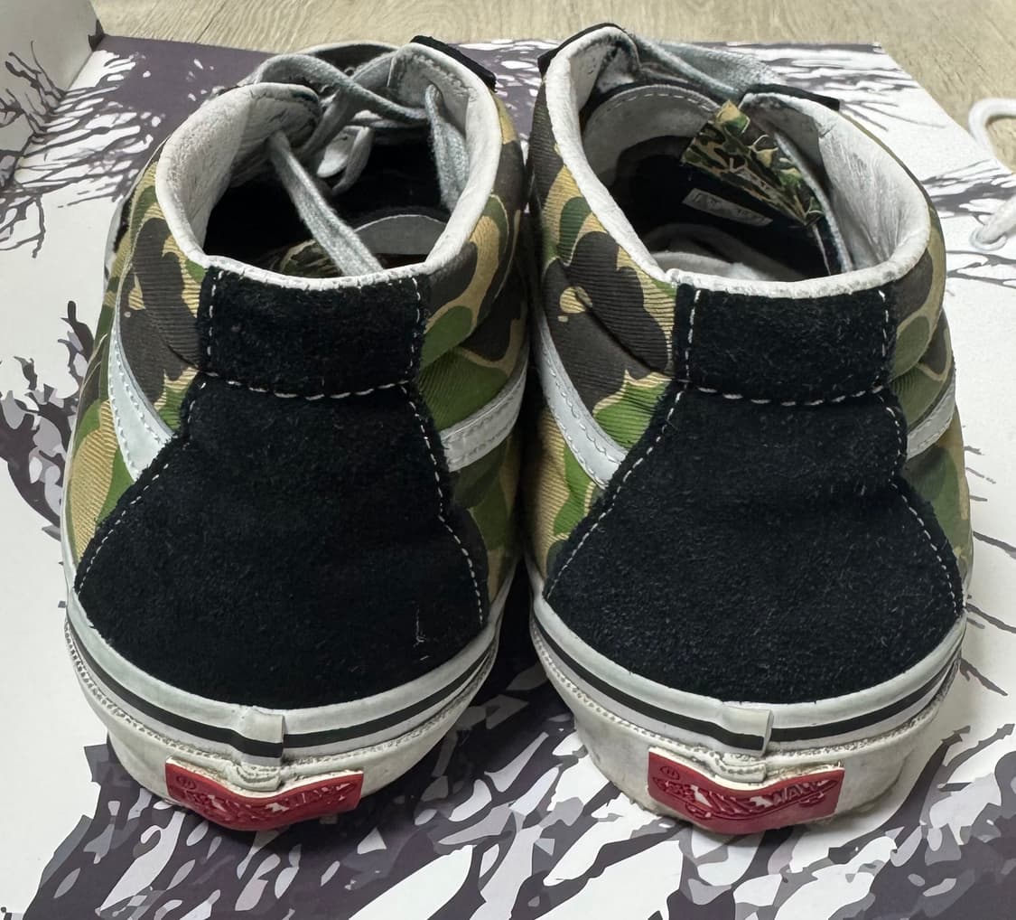 반스 x 베이프 스케이트 미드 270 상품이미지7