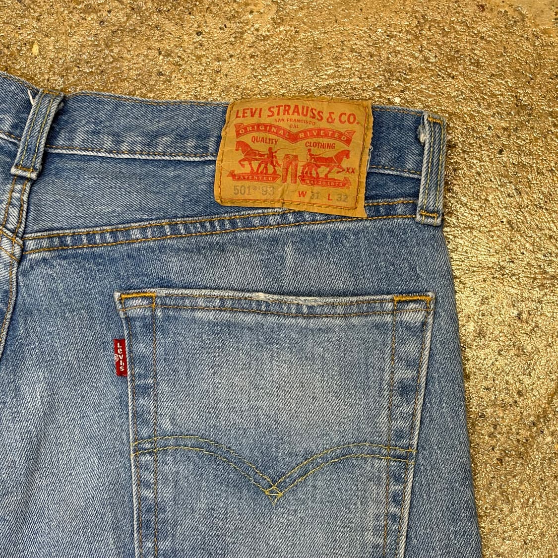 00s 미국 빈티지 리바이스 501 청바지 상품이미지8