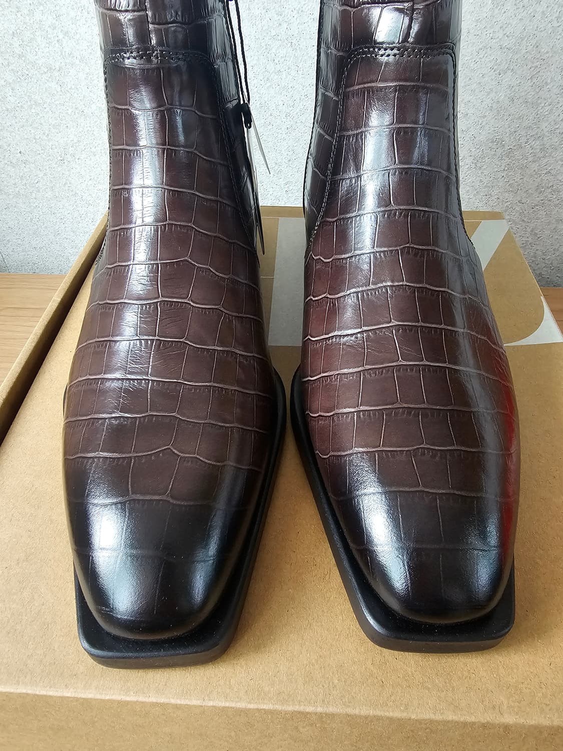 새상품 자라 컬렉션 파티나 가죽 부츠(290) 상품이미지5