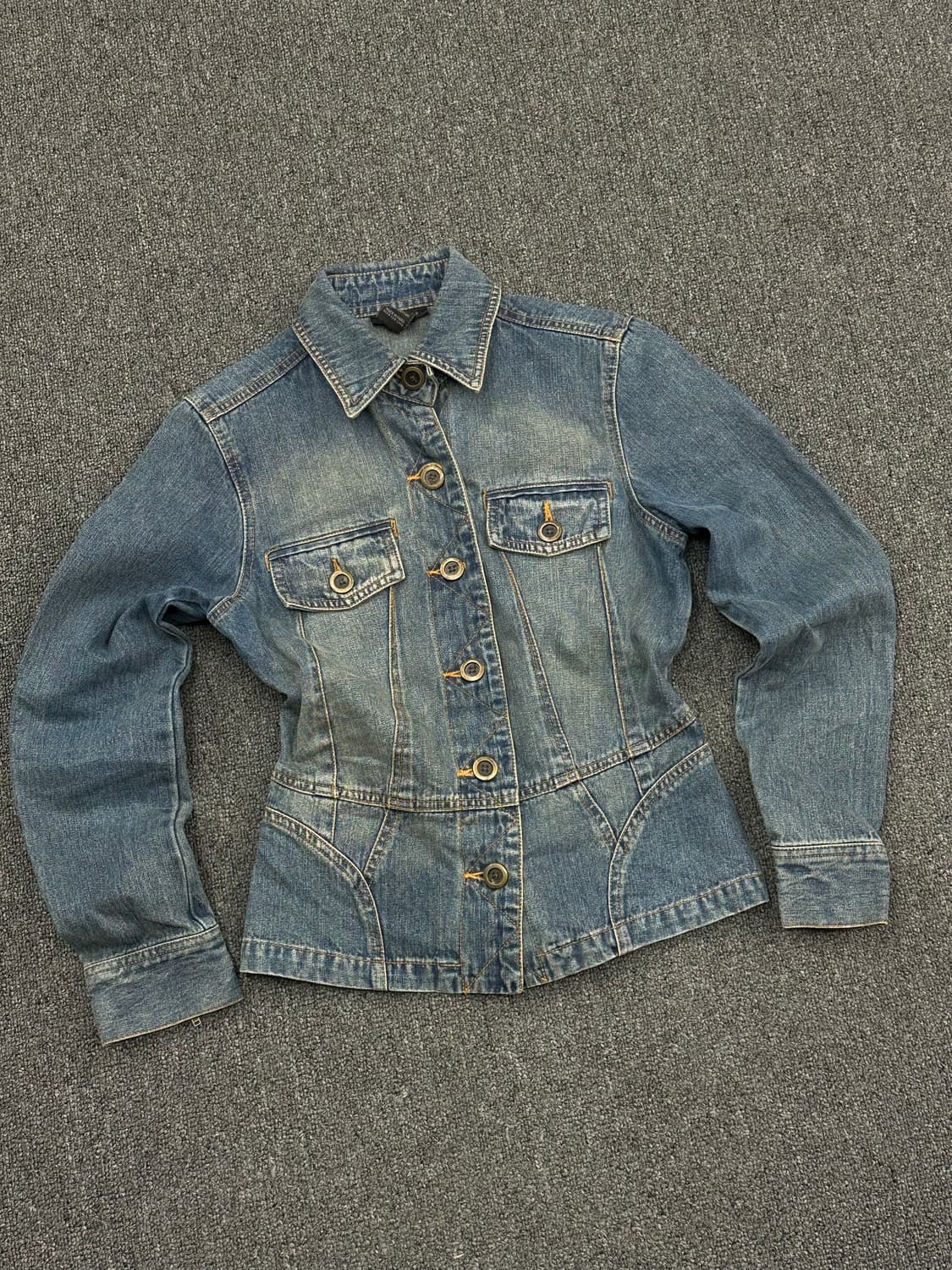 XS)THE LIMITED 빈티지 여성 데님자켓 상품이미지4