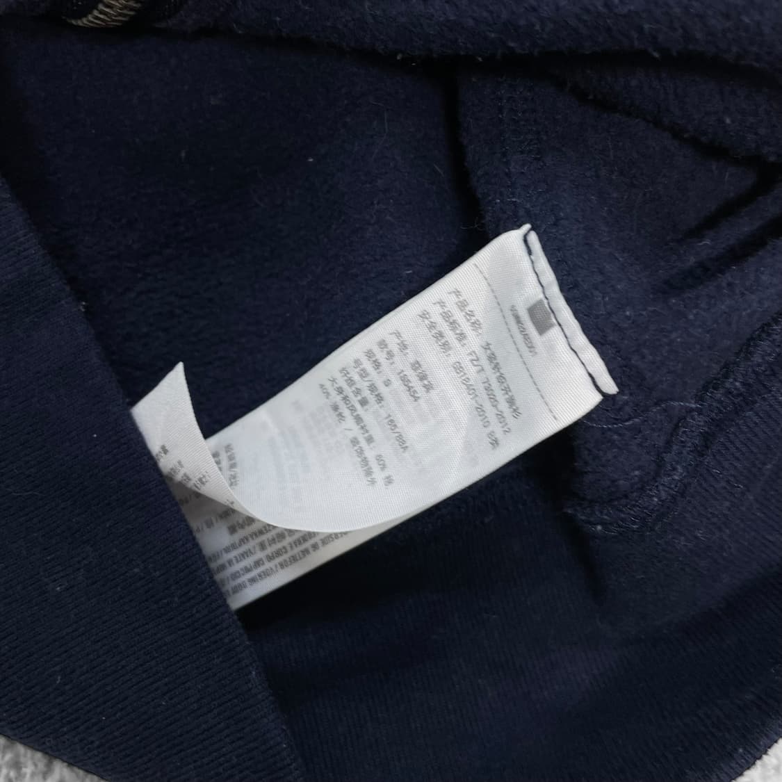 아베크롬비 아치 로고 후드집업 네이비 핑크 상품이미지6