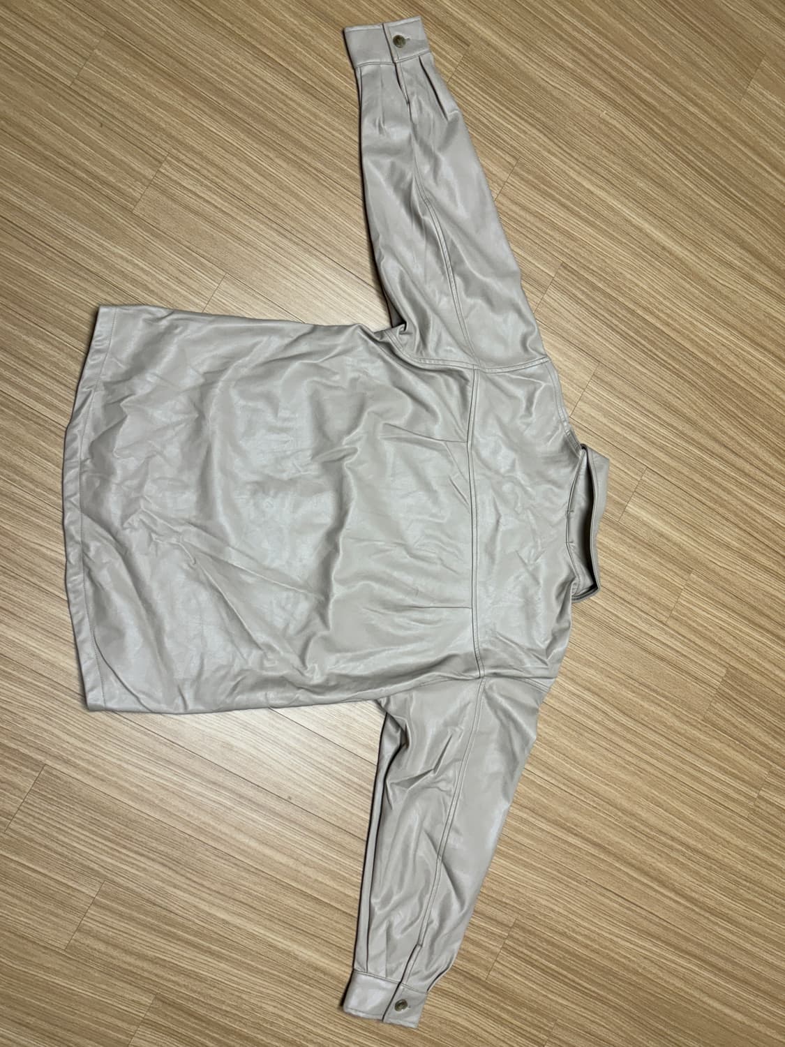 Howdy marie 레자 셔츠 자켓 상품이미지4