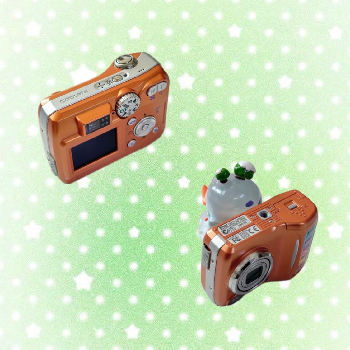 [*민트급풀박!🍊/작례⭕️] 니콘 쿨픽스 E4100 빈티지 디카 귤픽스 상품이미지3