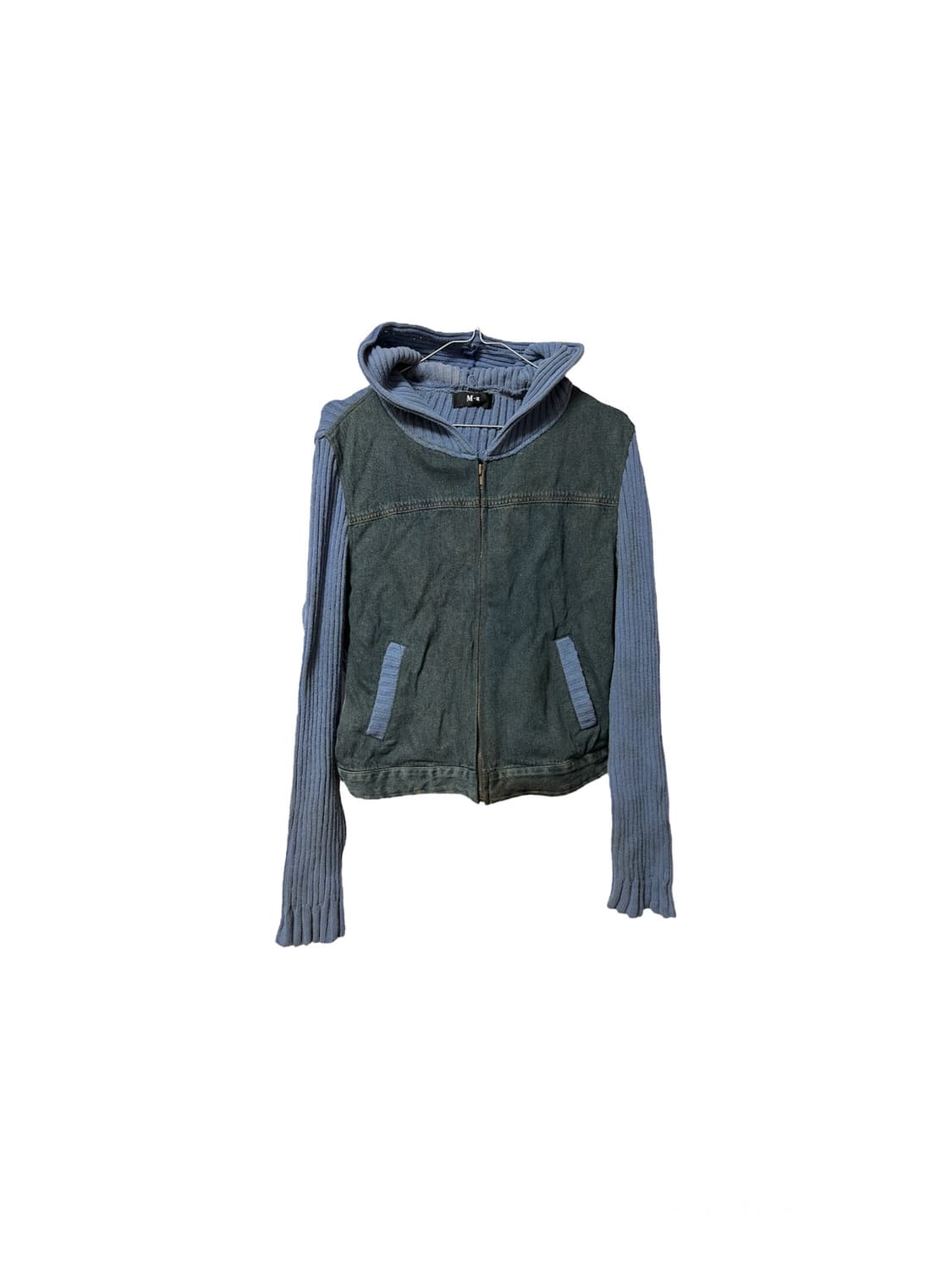 Knit zipup 상품이미지1