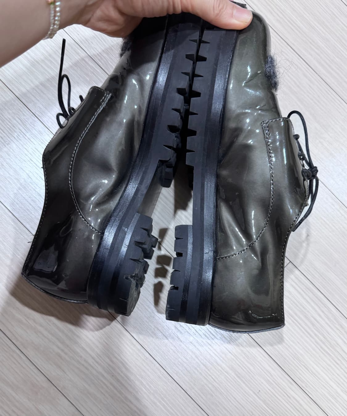 230 AGL 정가65만 made in ITALY 로퍼 구두 아크네 토즈 상품이미지8
