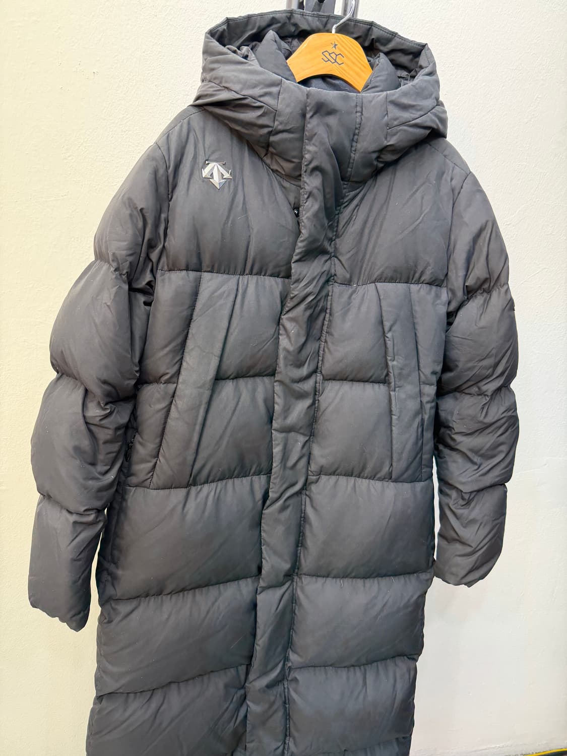 정품) 데상트 여성 롱패딩 S 상품이미지2