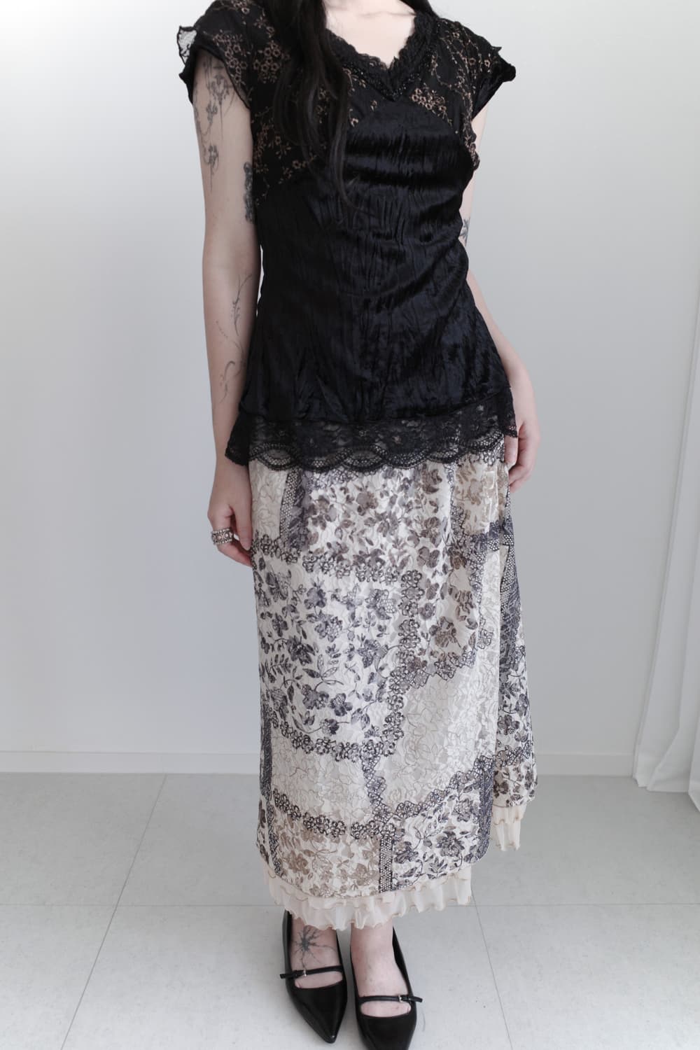 flower patch skirt 상품이미지6