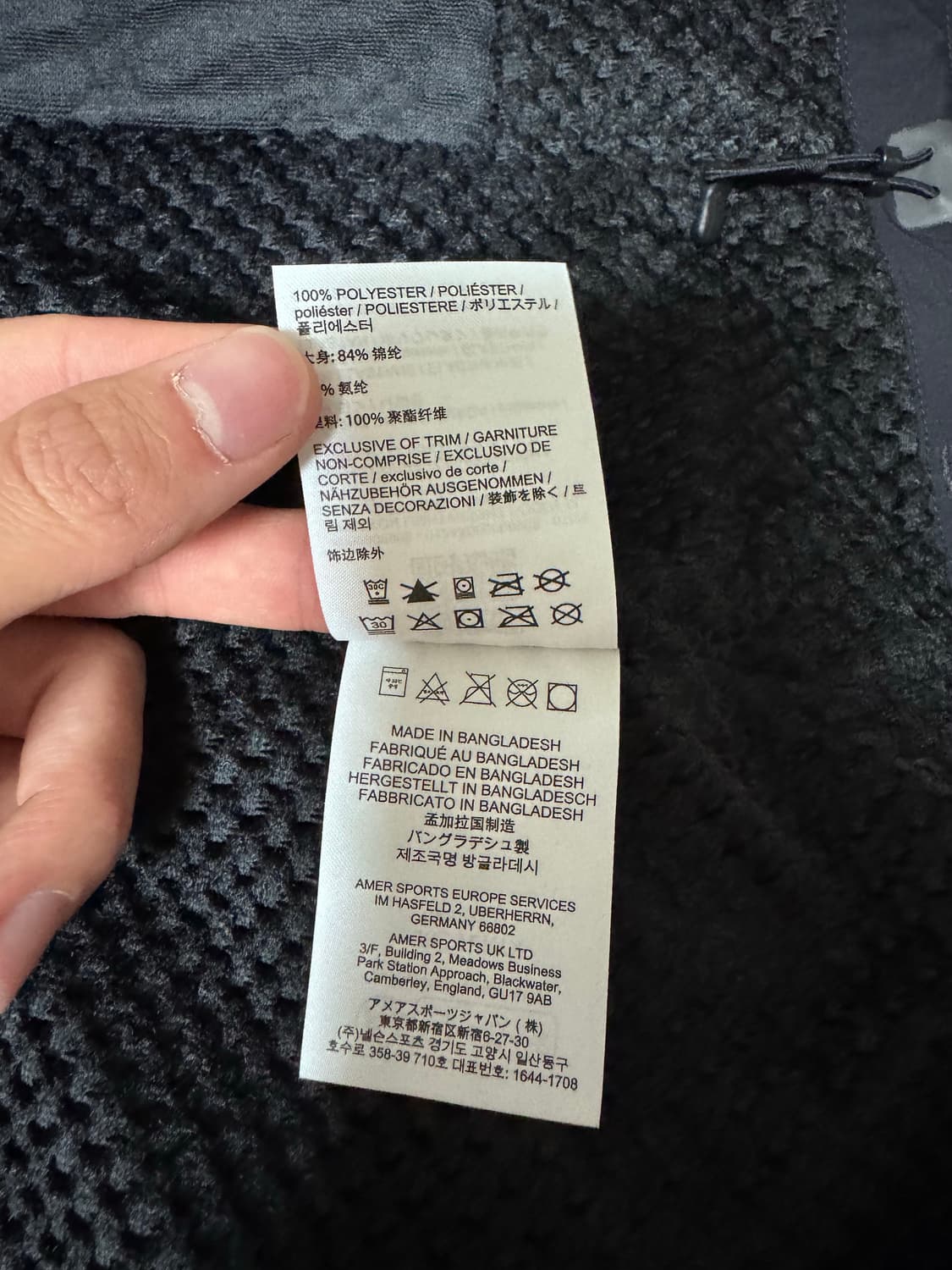 아크테릭스 프로톤 라이트웨이트 후디 블랙 상품이미지10