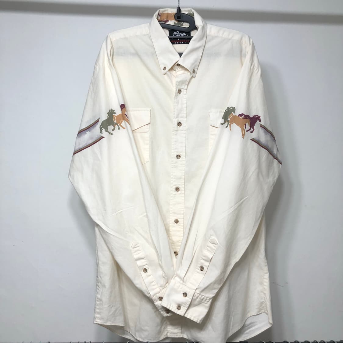 90s USA ROPER 미국생산 로퍼 웨스턴 셔츠  상품이미지2