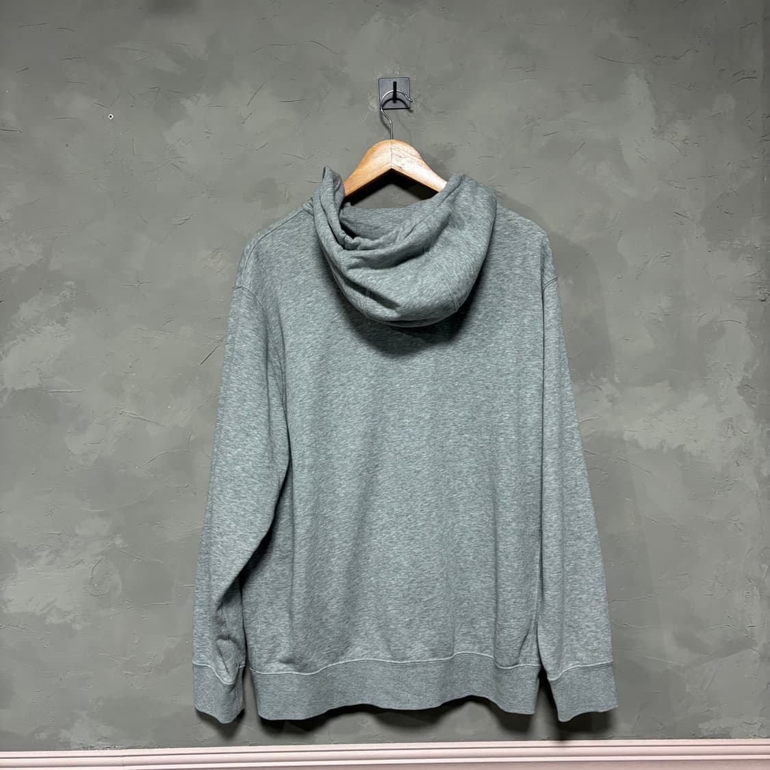 나이키 스우시 nsw 후드집업 회색 상품이미지4