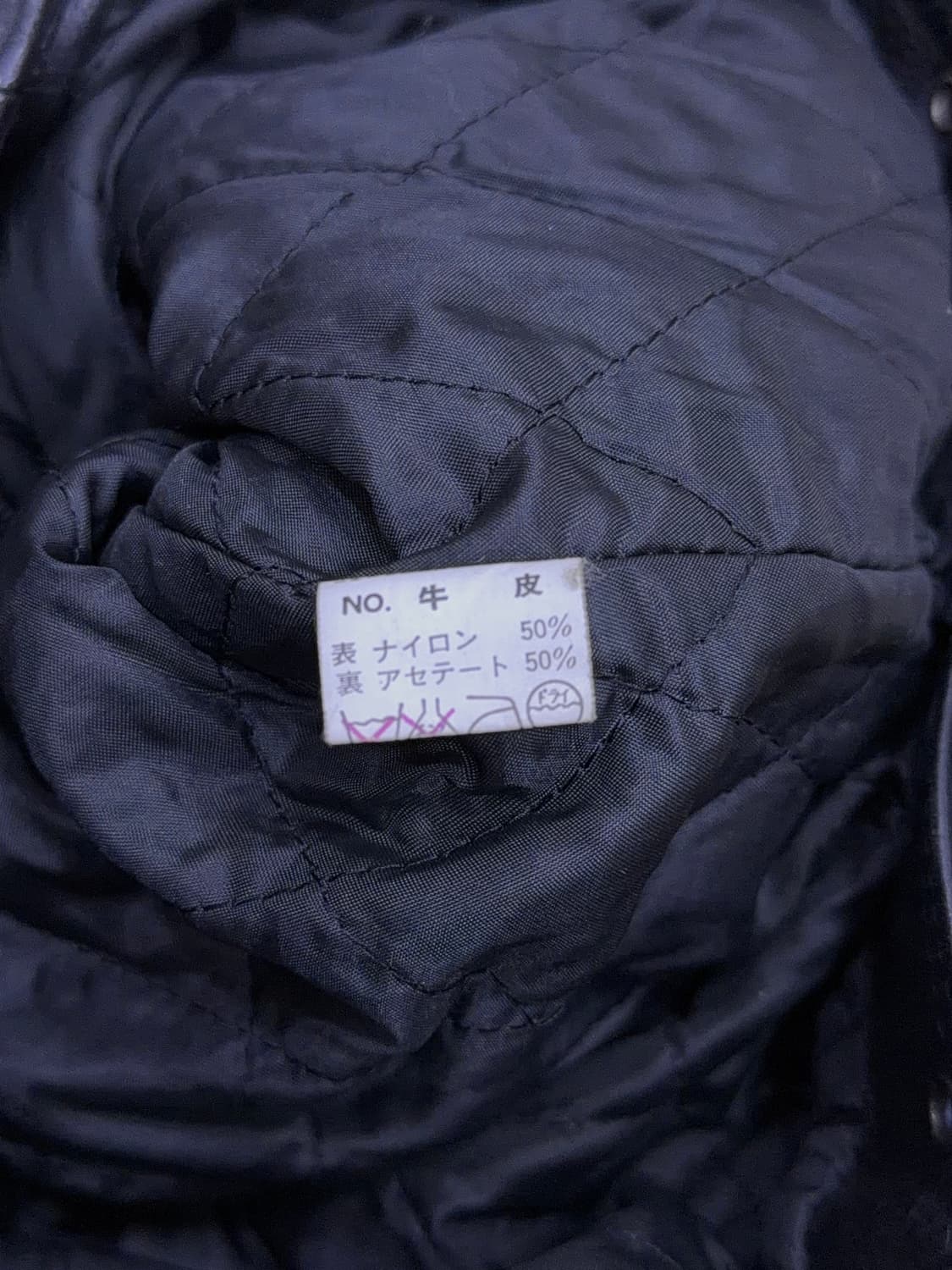 카프리치오 소가죽 바이크 레더 벨티드 라이더자켓 XL 상품이미지10