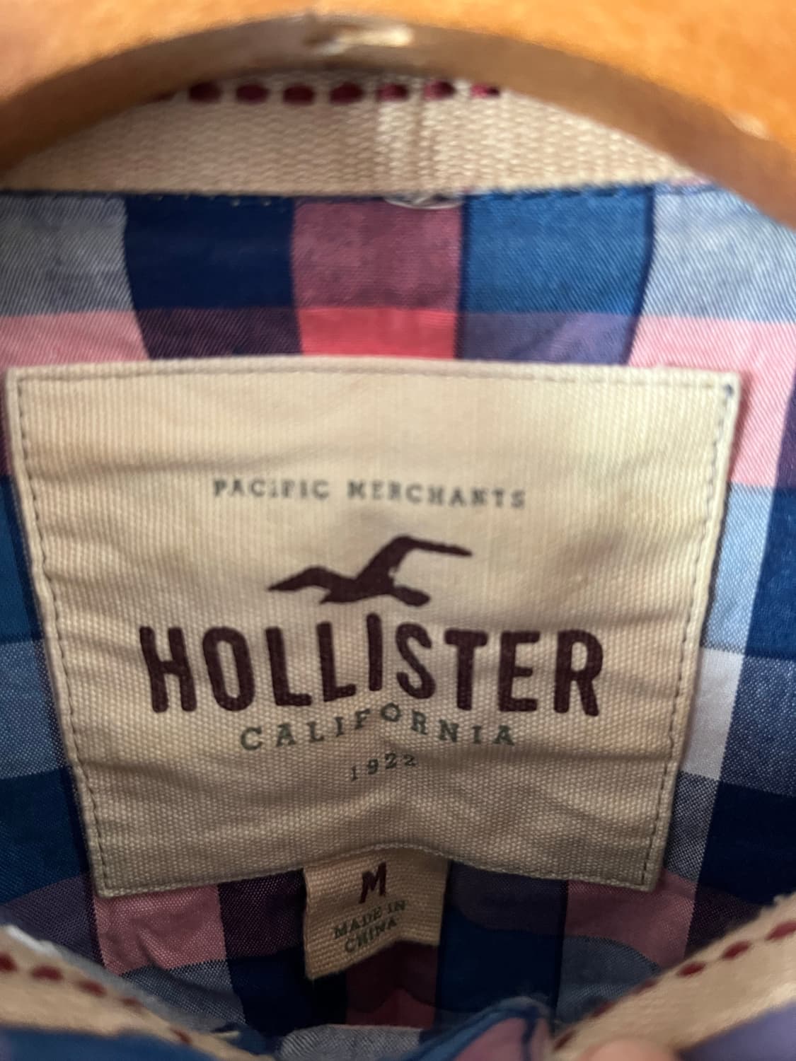 홀리스터 반팔 체크셔츠 상품이미지3