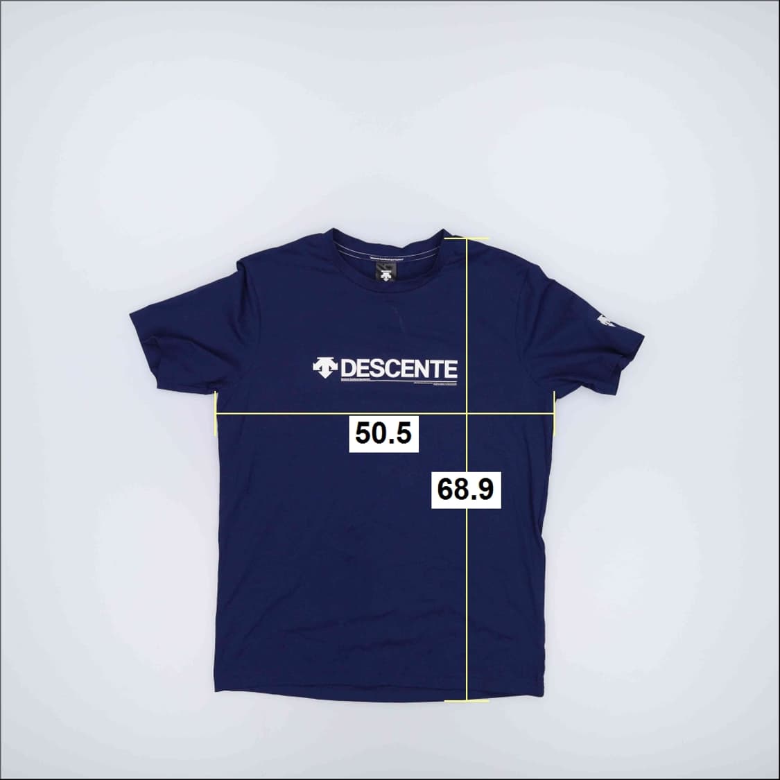 95 데상트 네이비 반팔 티셔츠 0204M 상품이미지6