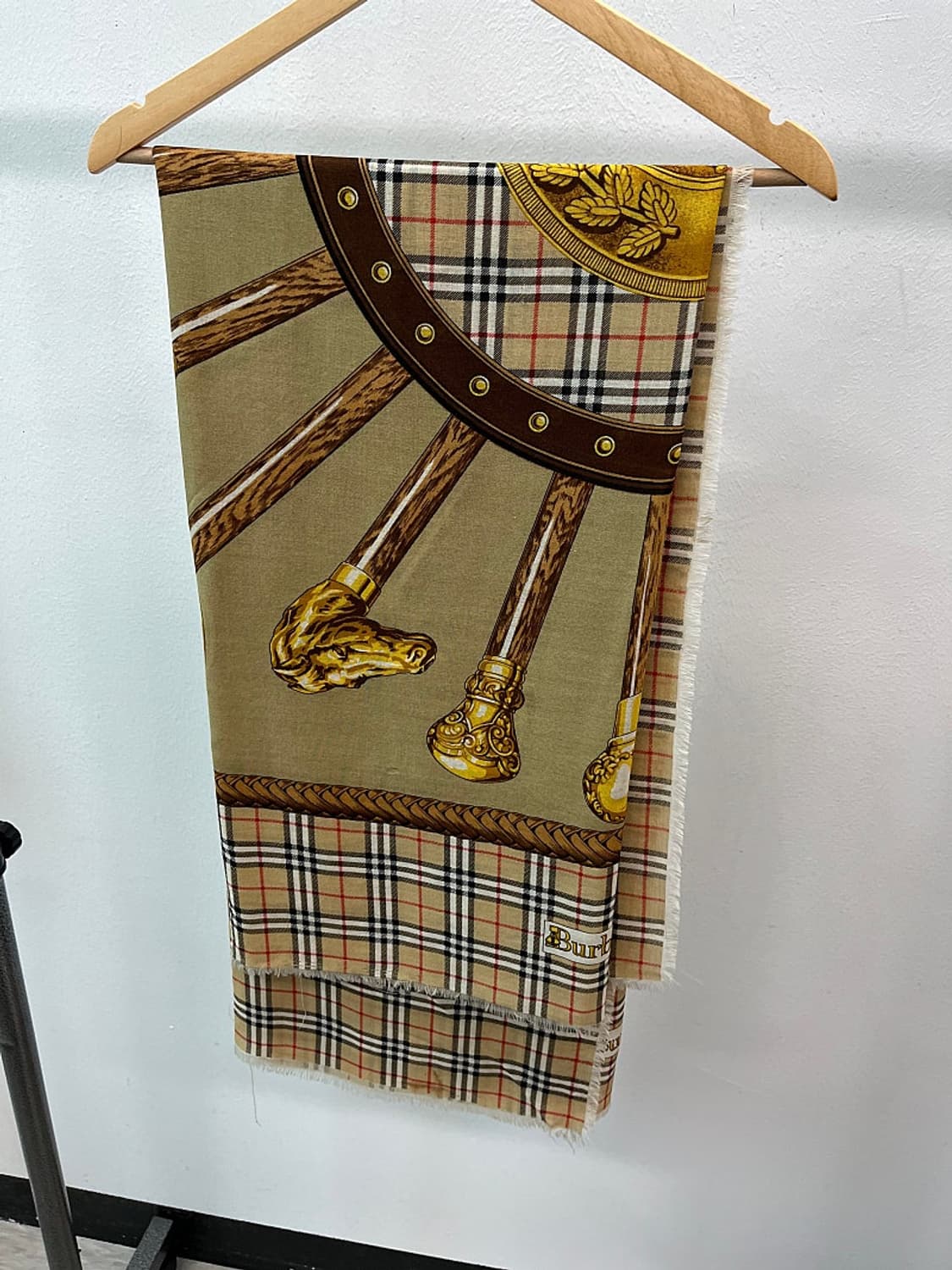 버버리스 실크 스카프  상품이미지1