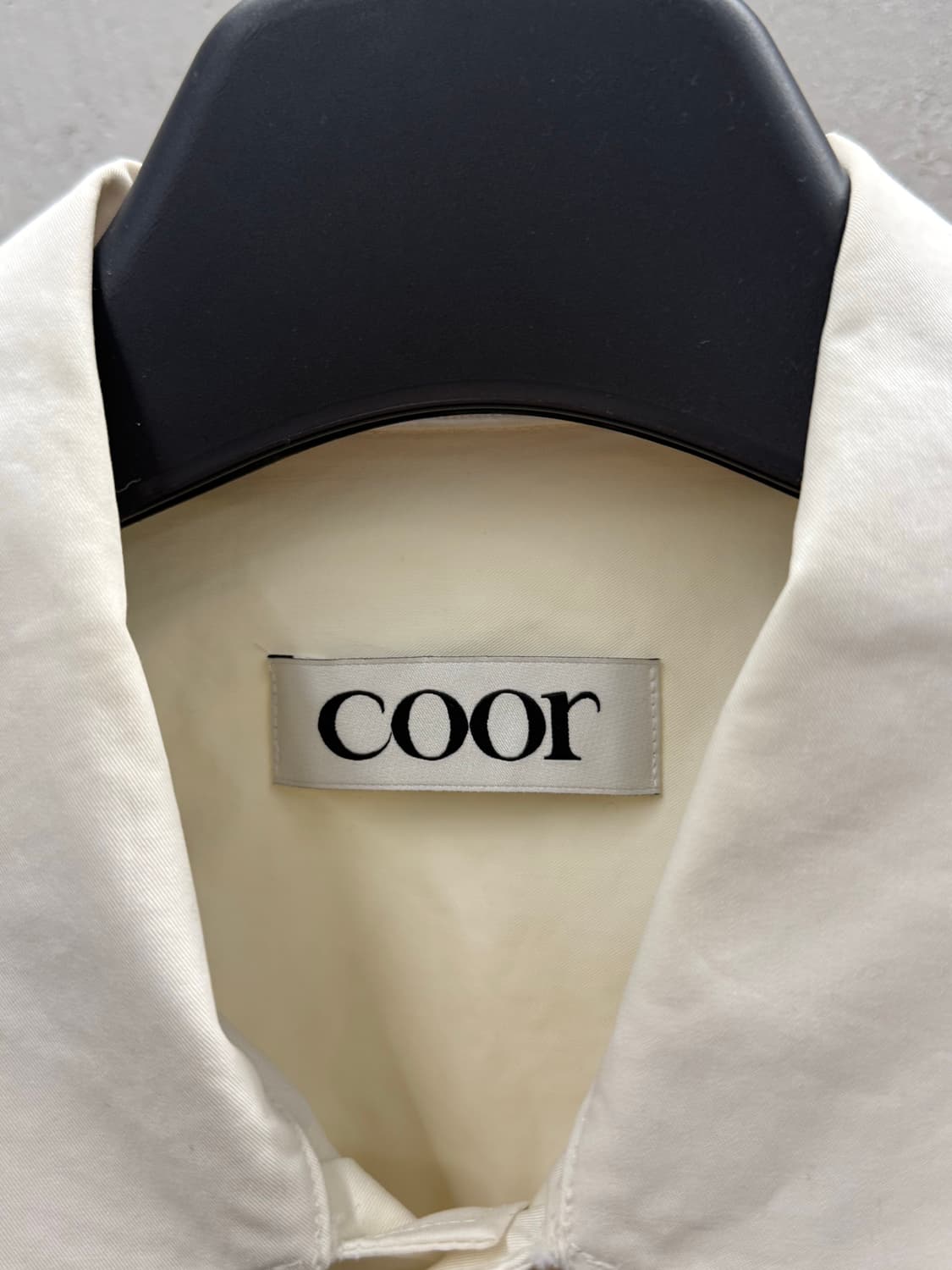 coor 쿠어 화이트 셔츠 M 상품이미지4