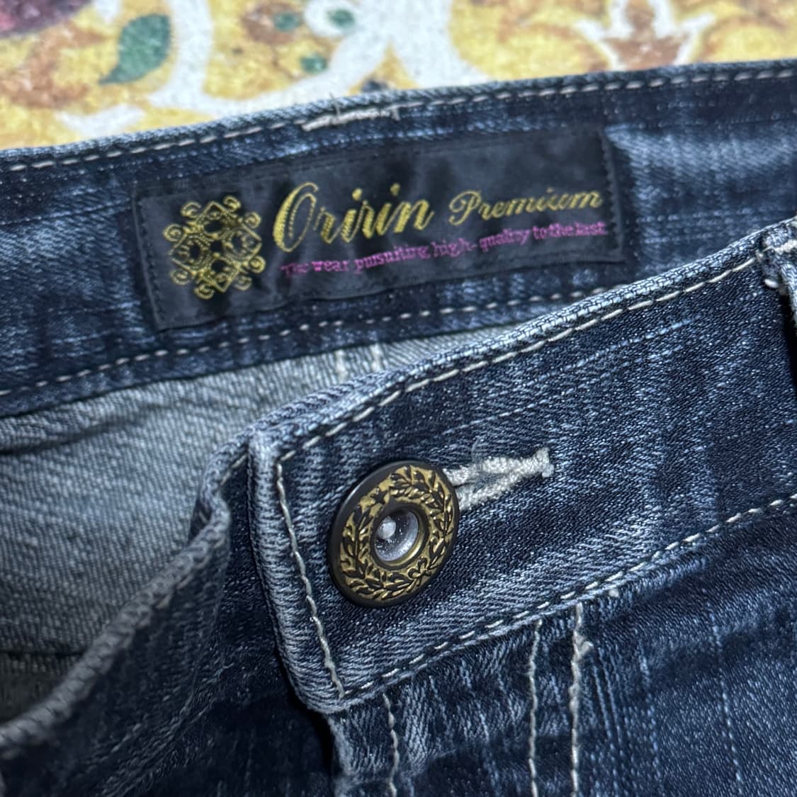 [재패니즈]Oririn Premium GemStone 젬스톤 데님팬츠 상품이미지5