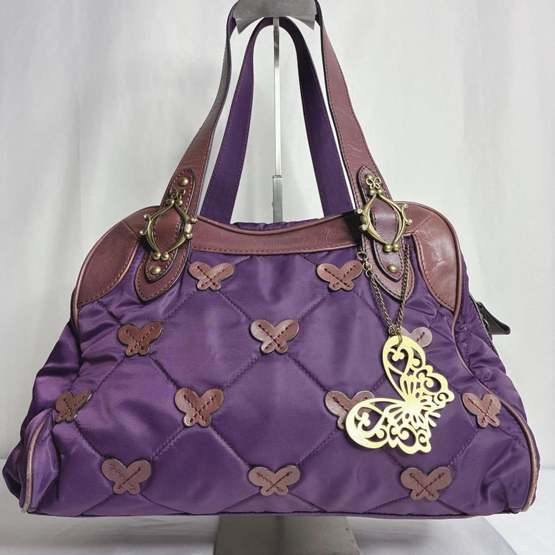 안나수이 퀼팅 버터플라이 핸드백 상품이미지1