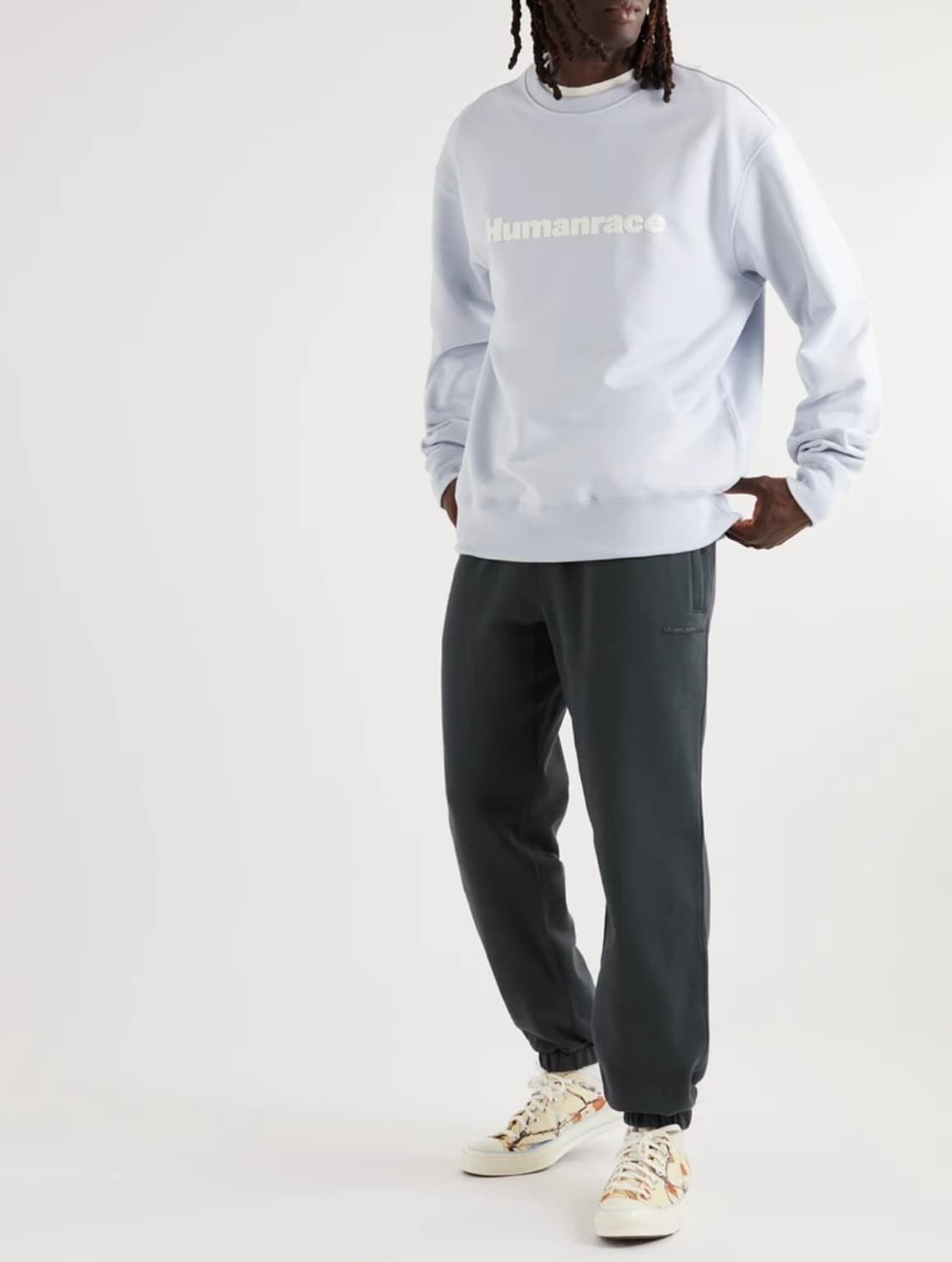 아디다스 퍼렐윌리엄스 휴먼레이스 스웻팬츠 M 상품이미지1